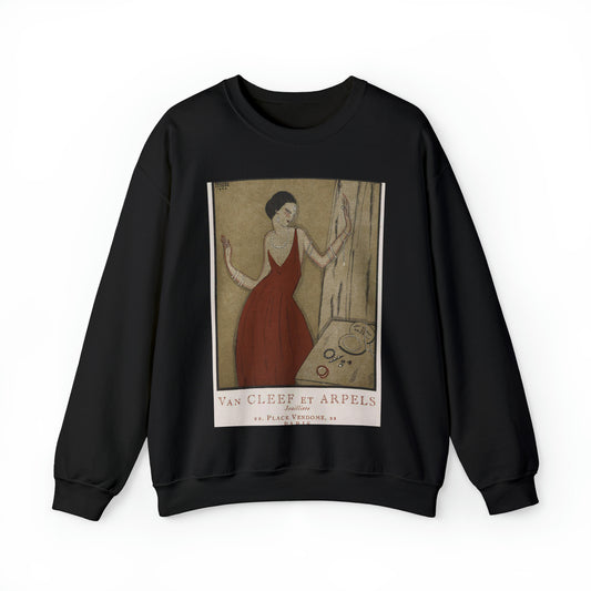 Gazette du bon ton, art, modes et frivolités, n°3 Black Heavy Blend Adult Crew Neck SweatShirt