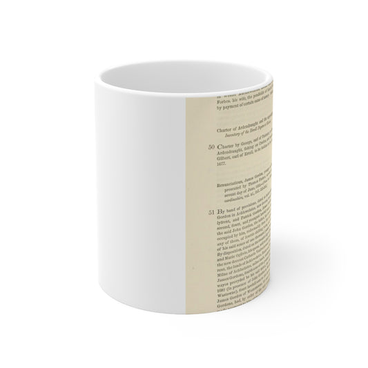 212 APPENDIX.   the twentieth day of May, 1674. — {From the Particular Register of Seisins for Aberdeenshire and  Kincardineshire Beautiful Novelty Ceramic Coffee Mug 11oz