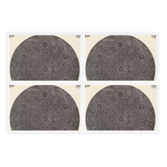 Leonardo da Vinci - Fourth Knot Laminated UV Protective Vinyl Stickers