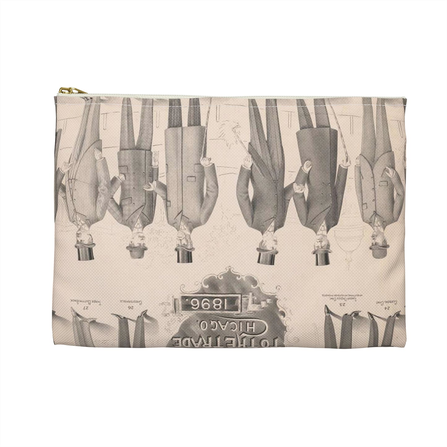 Spring and summer. Specially designed for Lamm & Co. tailors to the trade Large Organizer Pouch with Black Zipper