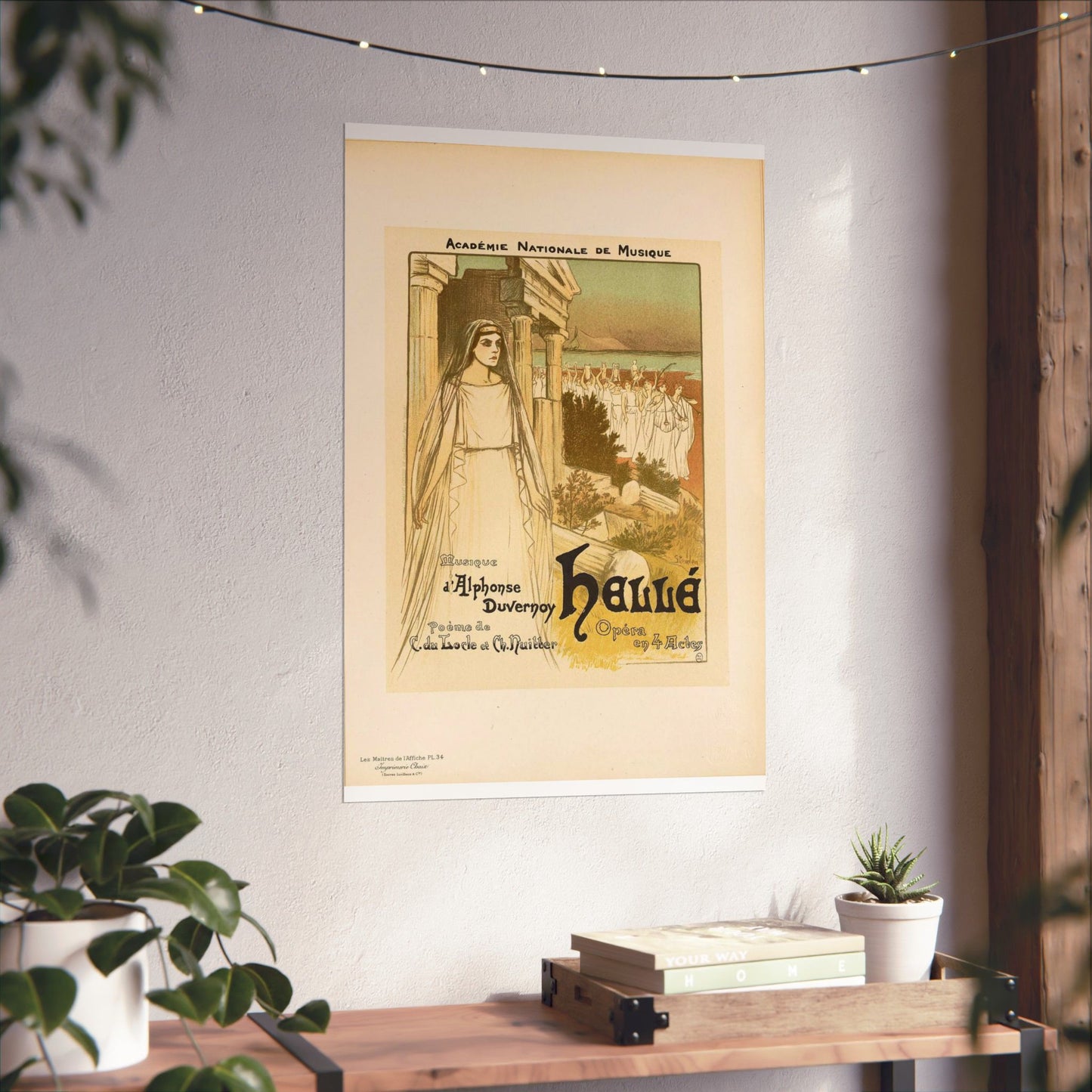 Maîtres de l'affiche V 1 - Pl 34 - Steinlen High Quality Matte Wall Art Poster for Home, Office, Classroom