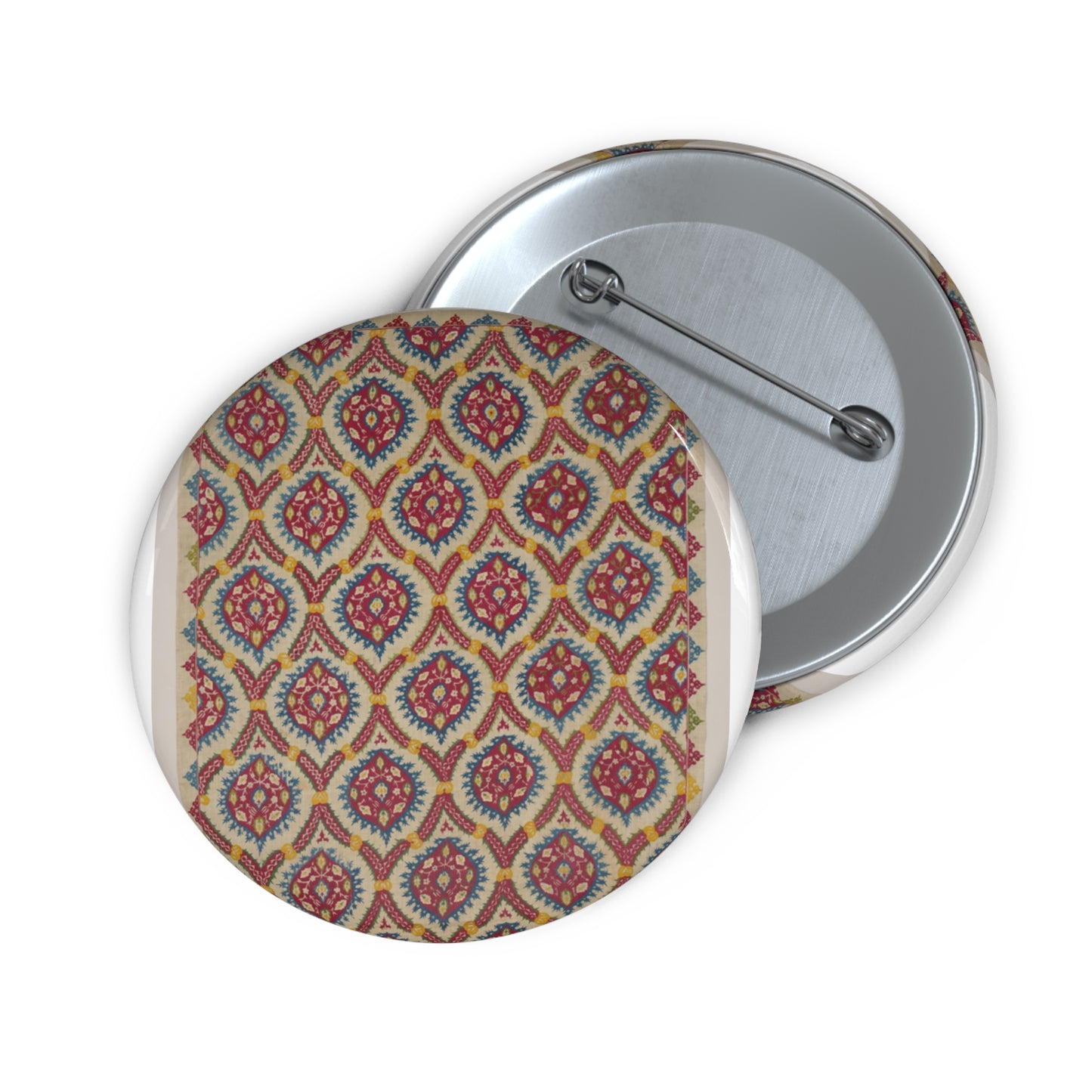Turkish Cover, 15th century - Public domain dedication image Pin Buttons with Crisp Design