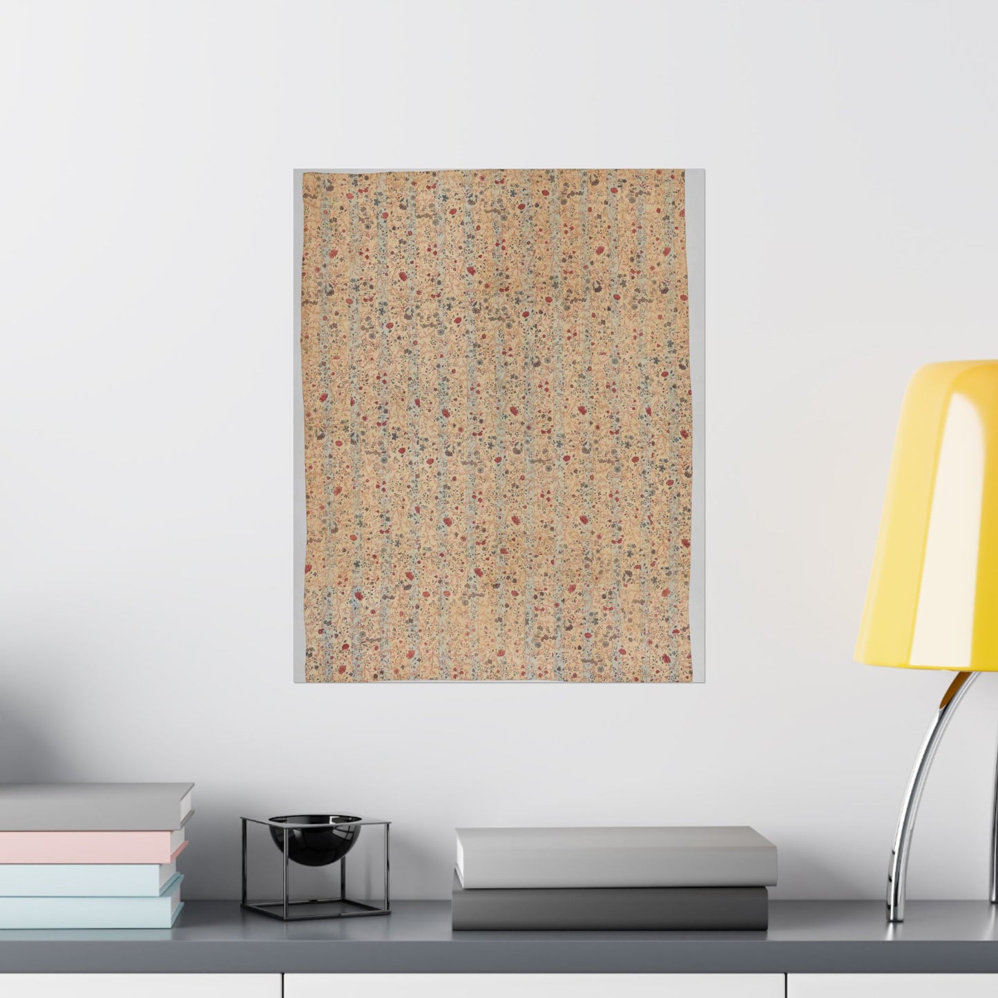 Doorgestikte sitsen sprei, France High Quality Matte Wall Art Poster for Home, Office, Classroom