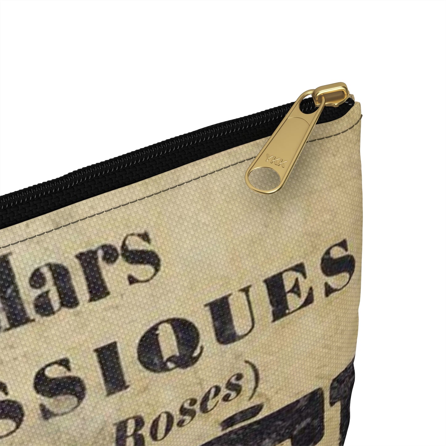 Poster of Bajazet 1900 - A poster advertising a concert in paris Large Organizer Pouch with Black Zipper