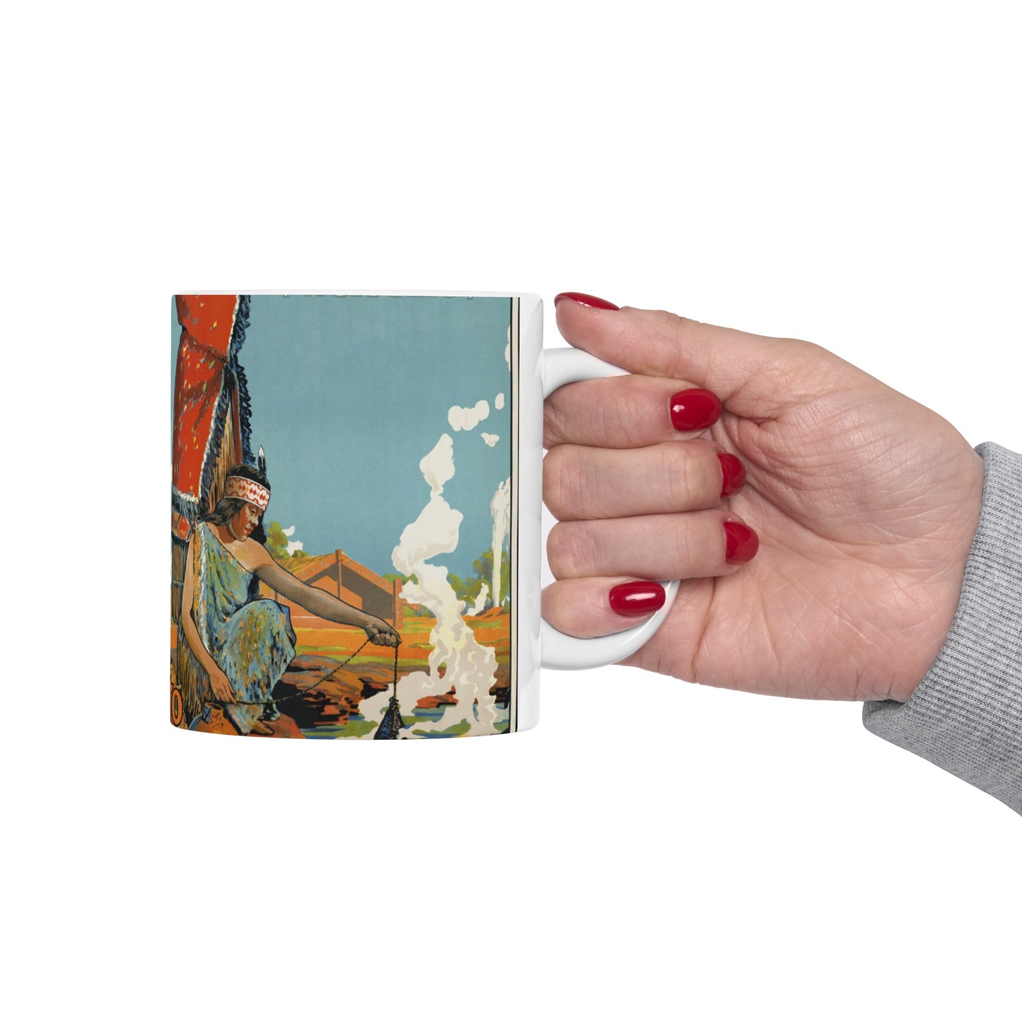 Vintage Travel Posters, 1920s-1930s Beautiful Novelty Ceramic Coffee Mug 11oz