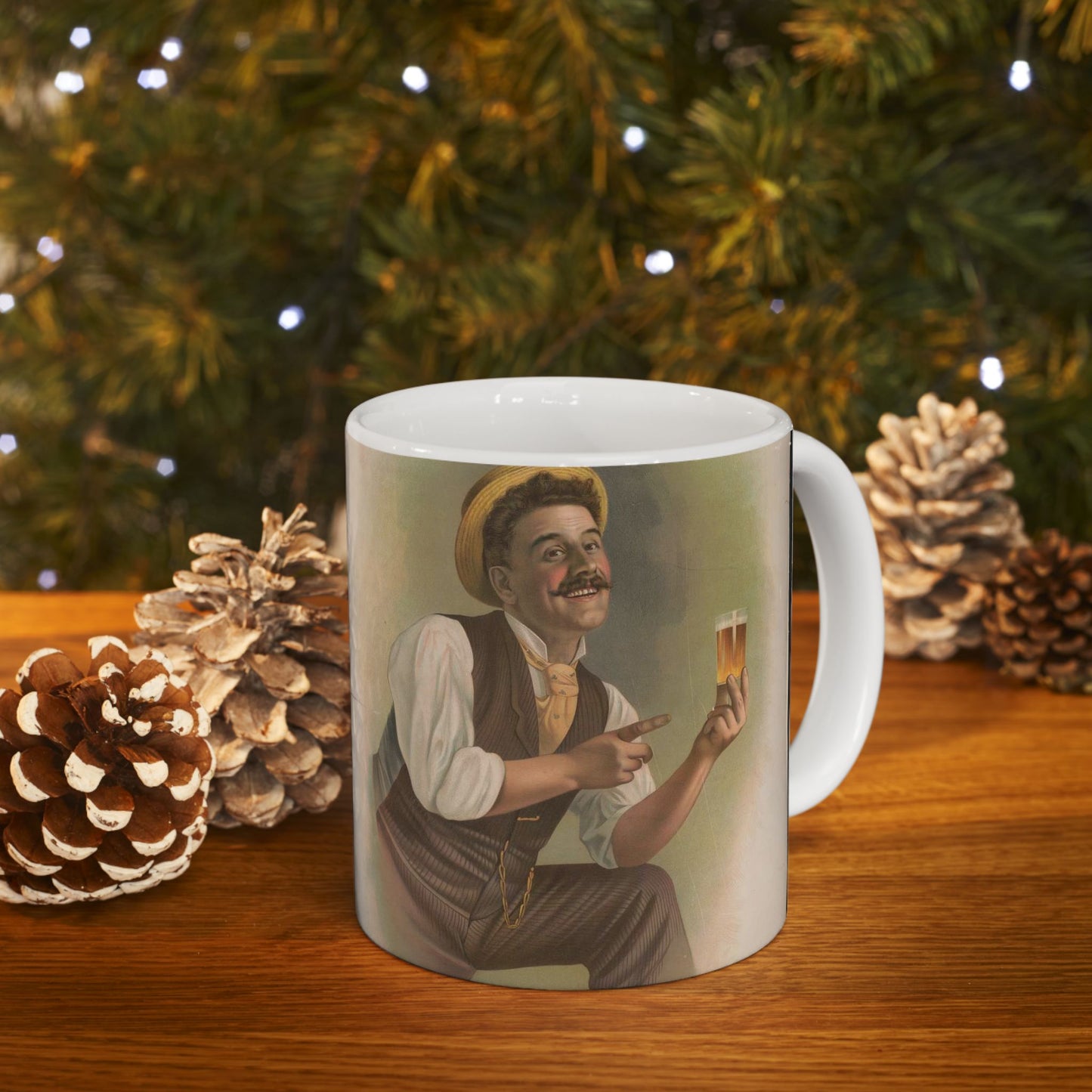 Poster - Can you beat it? - Public domain lithograph Beautiful Novelty Ceramic Coffee Mug 11oz