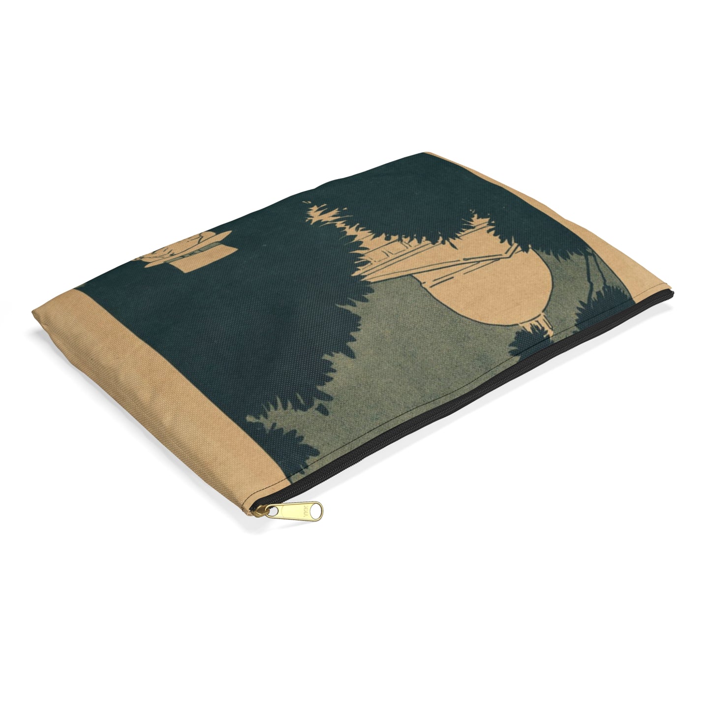 The best guide to Boston. Boston illustrated, for sale here. Large Organizer Pouch with Black Zipper