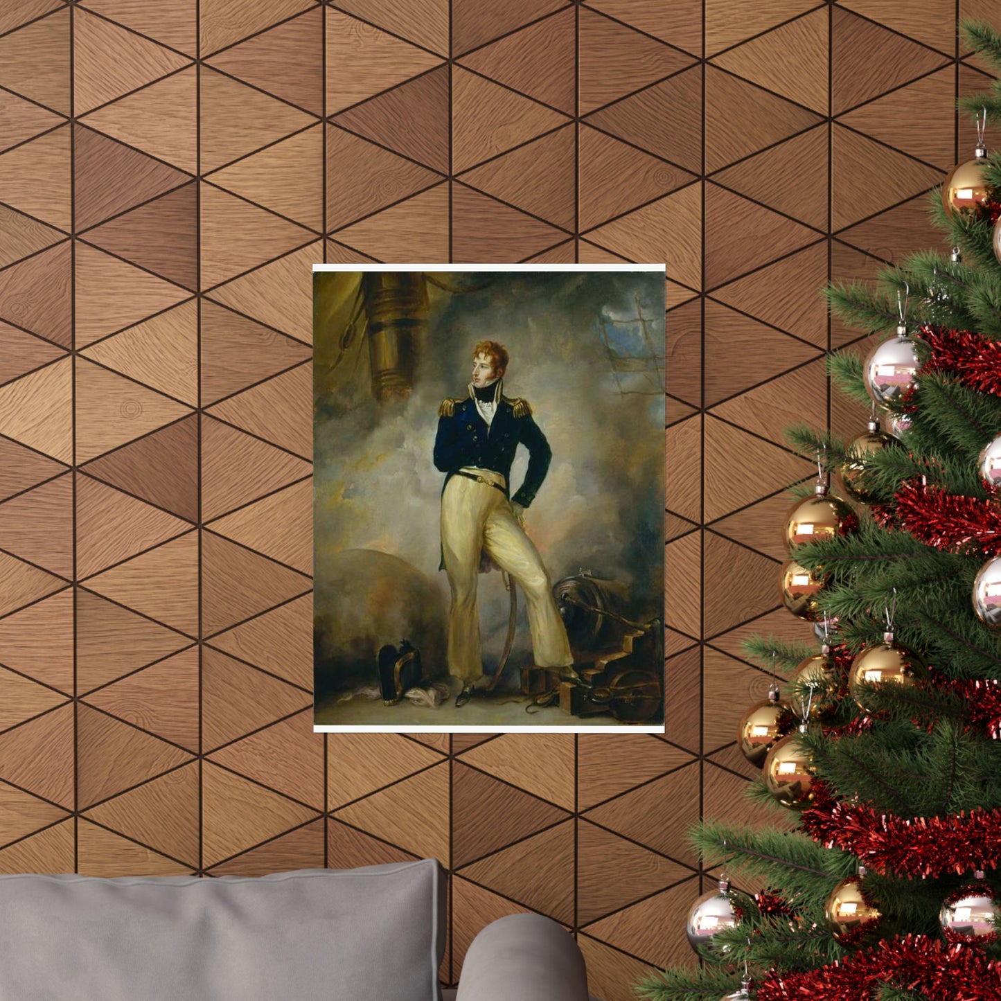 Lord Cochrane 1807 - Public domain  painting High Quality Matte Wall Art Poster for Home, Office, Classroom