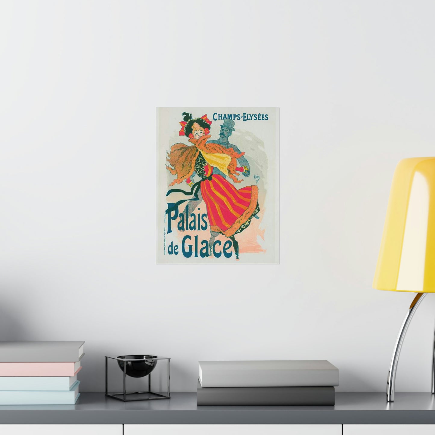 Nouvelle affiche pour le "Palais de Glace". High Quality Matte Wall Art Poster for Home, Office, Classroom