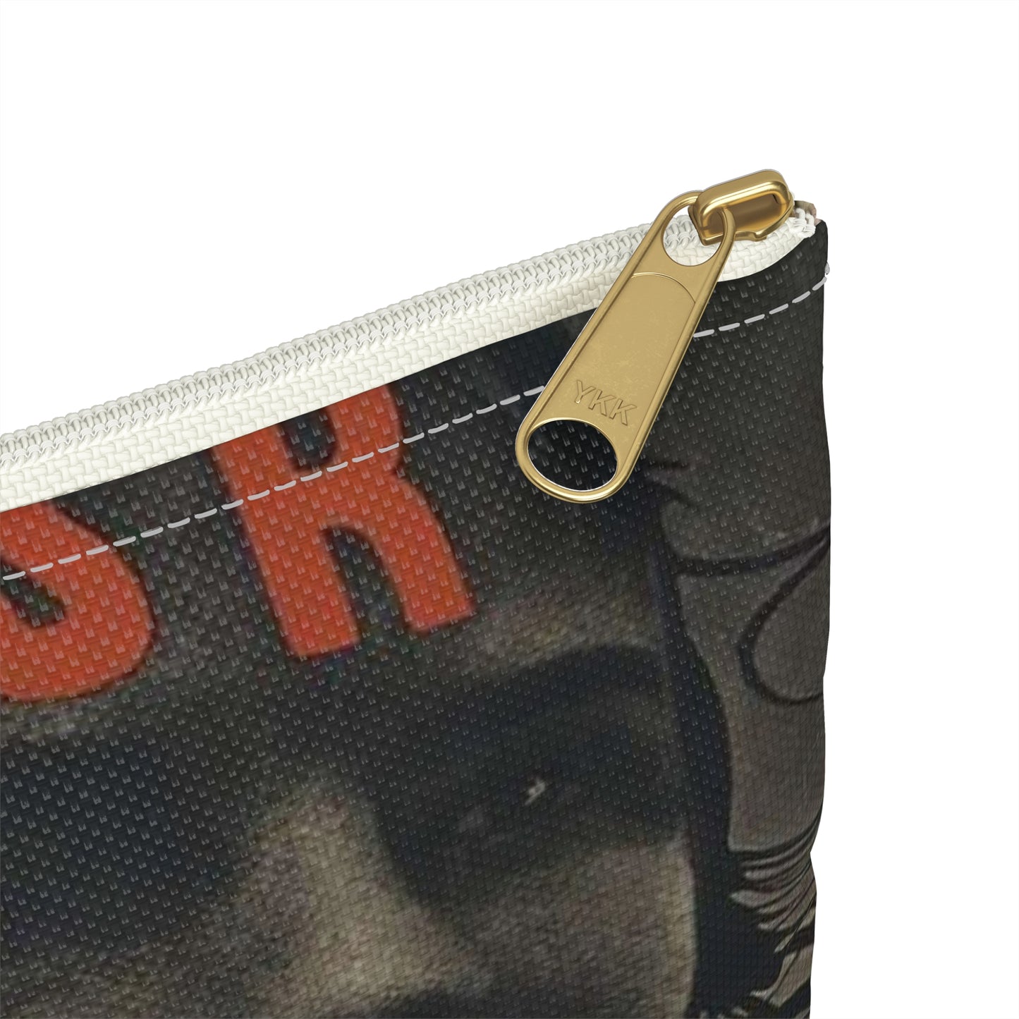 Artwork by El Lissitzky c1930 - Art Deco public domain image Large Organizer Pouch with Black Zipper