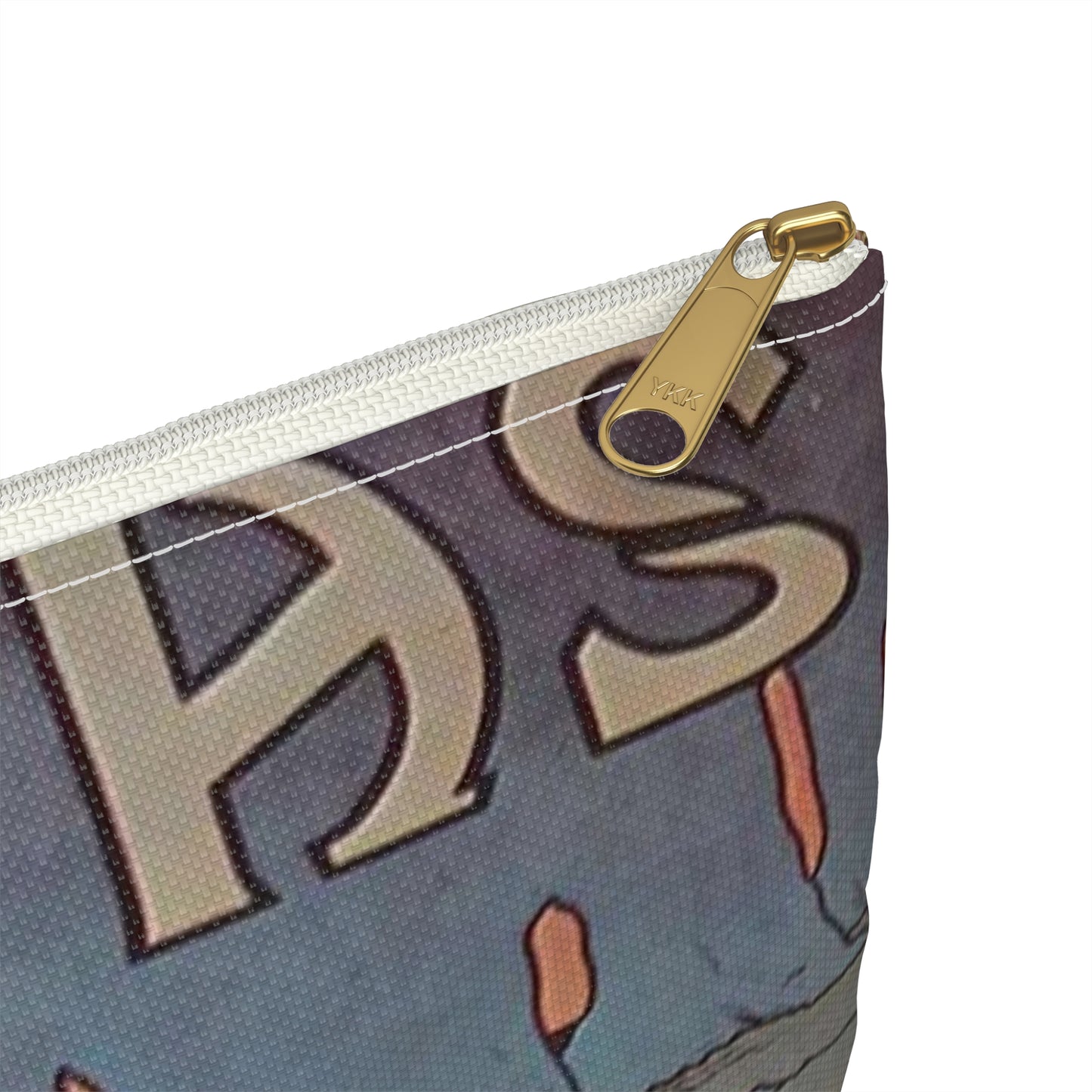 Cycles Griffiths affiche Henri Thiriet 1898 Large Organizer Pouch with Black Zipper