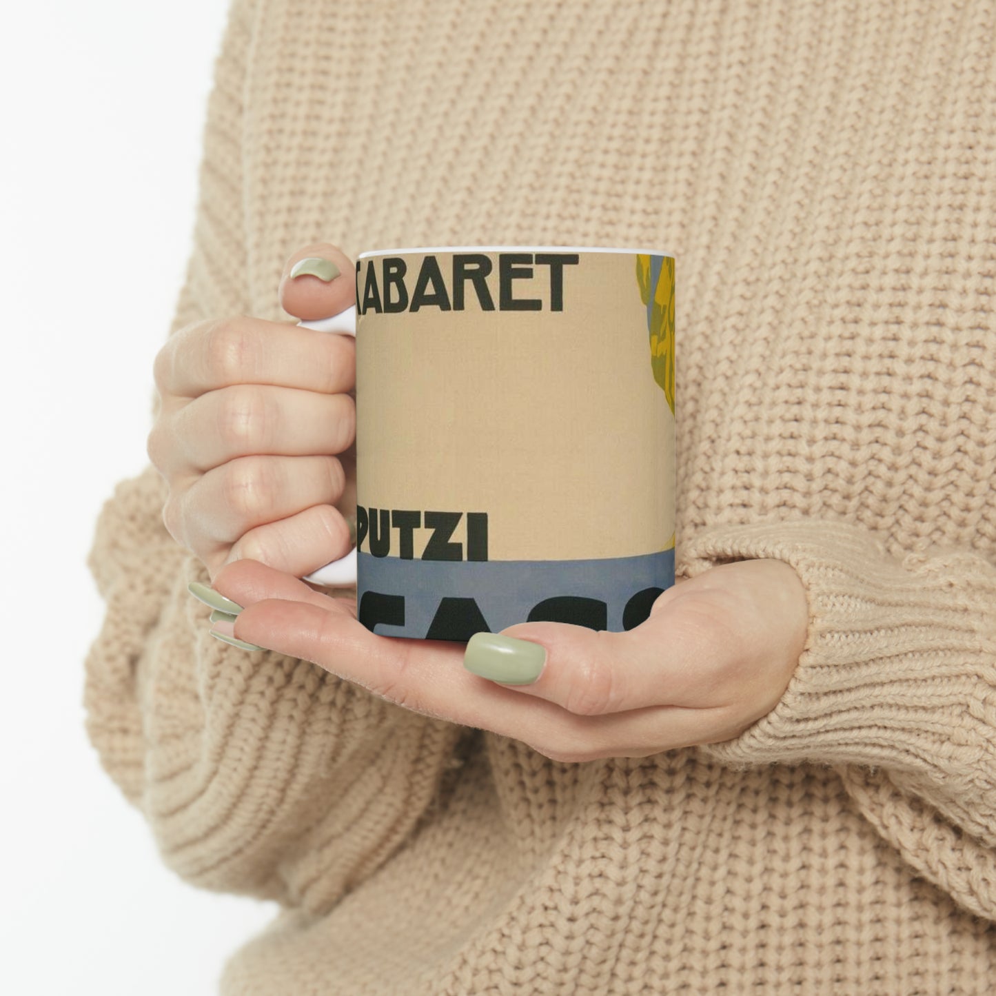 Putzi Cassani - Linden-Cabaret - Jo Steiner, 1913 Beautiful Novelty Ceramic Coffee Mug 11oz