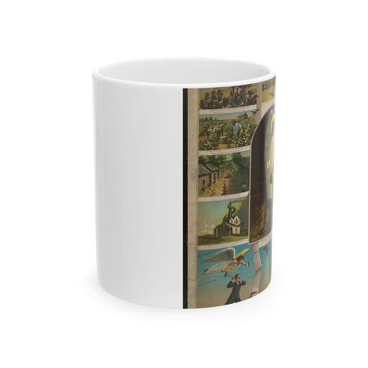 Afro-American Monument - Print, Library of Congress collection Beautiful Novelty Ceramic Coffee Mug 11oz