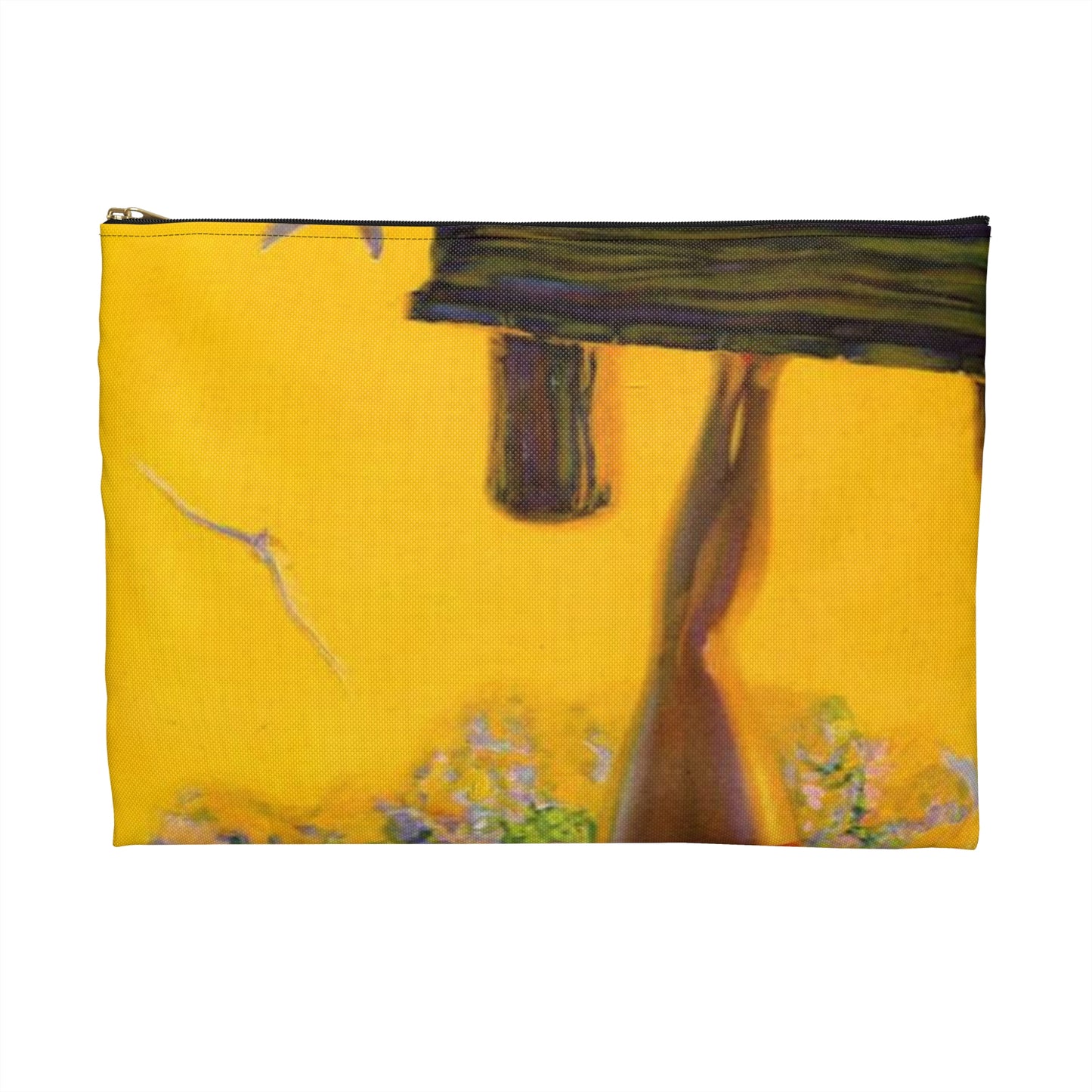 “Golden Glory” by Edward Mason Eggleston, 1929 Large Organizer Pouch with Black Zipper