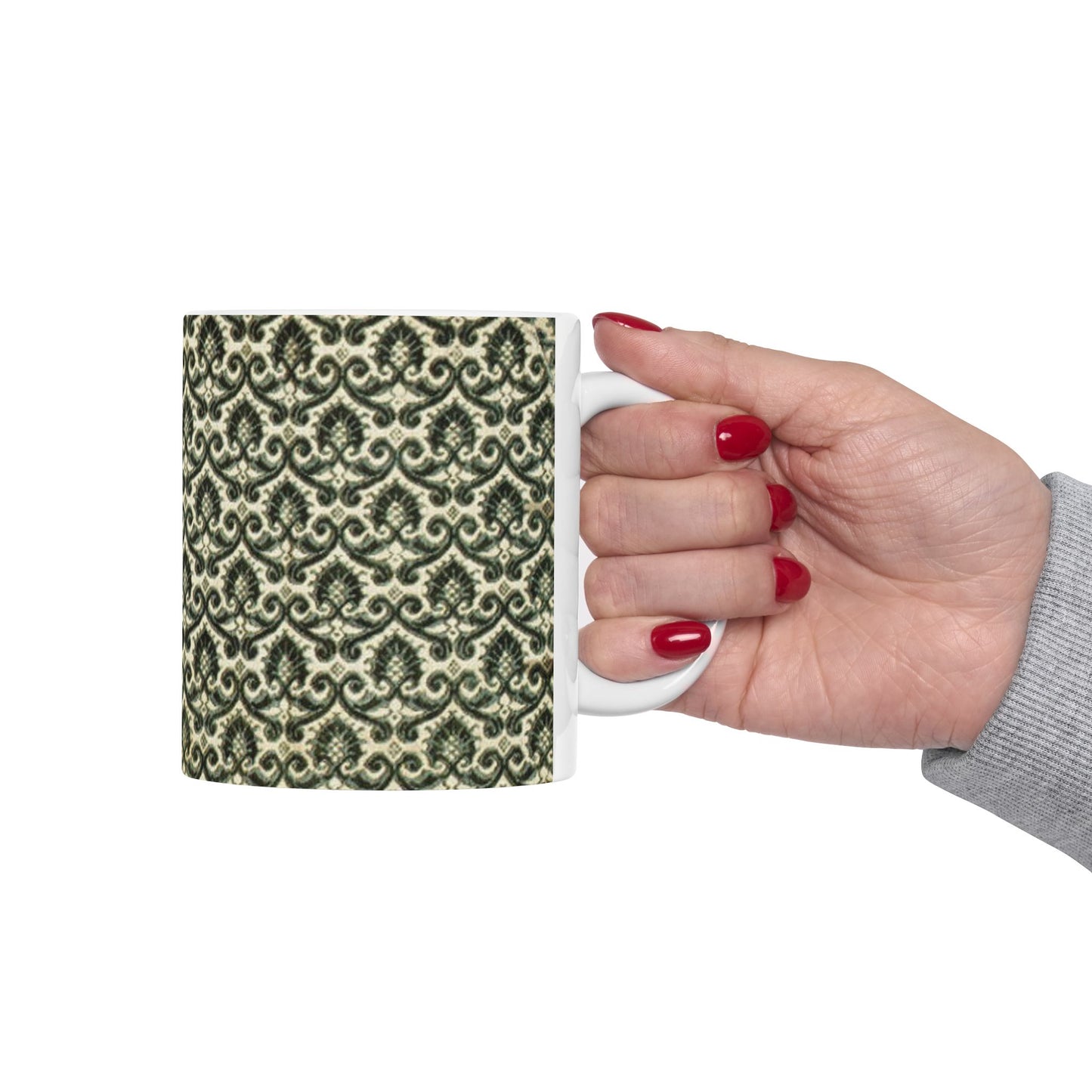 Panels of velvet - Public domain dedication museum photo Beautiful Novelty Ceramic Coffee Mug 11oz