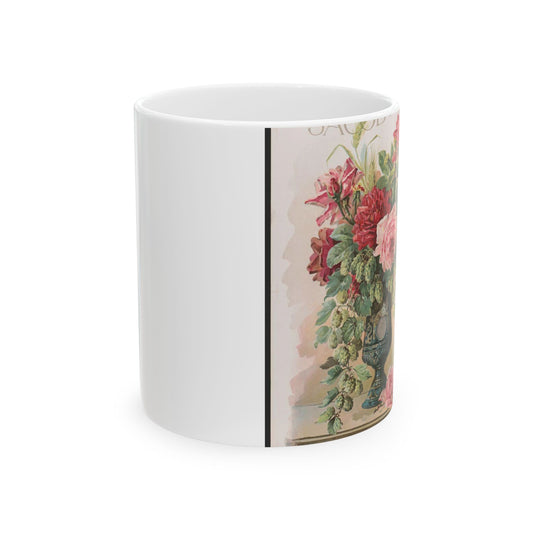 Compliments of the Jacob Hoffmann Brewing Co., Oriental brewery Beautiful Novelty Ceramic Coffee Mug 11oz