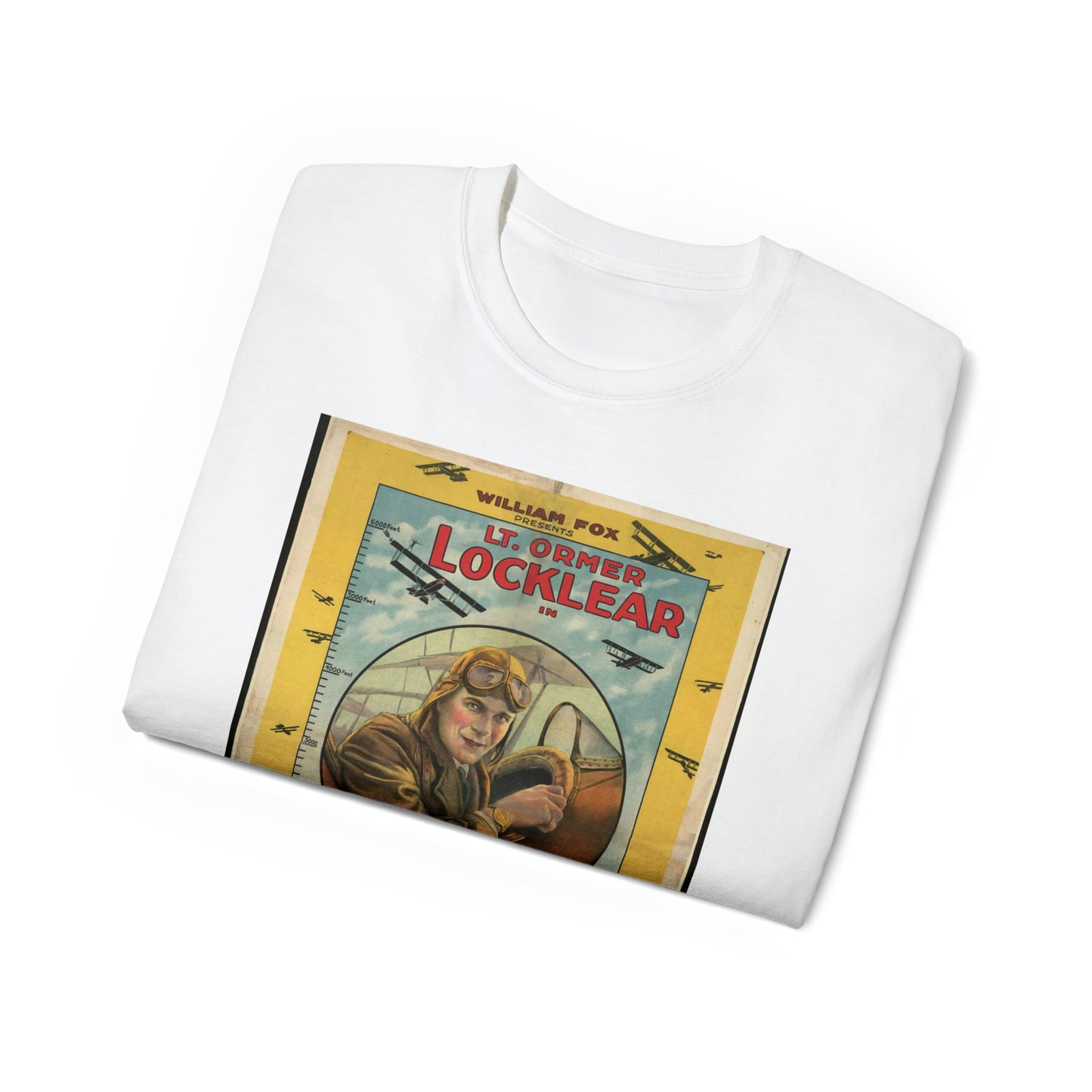 William Fox presents Lt. Ormer Locklear in The skywalker White T-Shirt Gildan 2000 Cotton Unisex