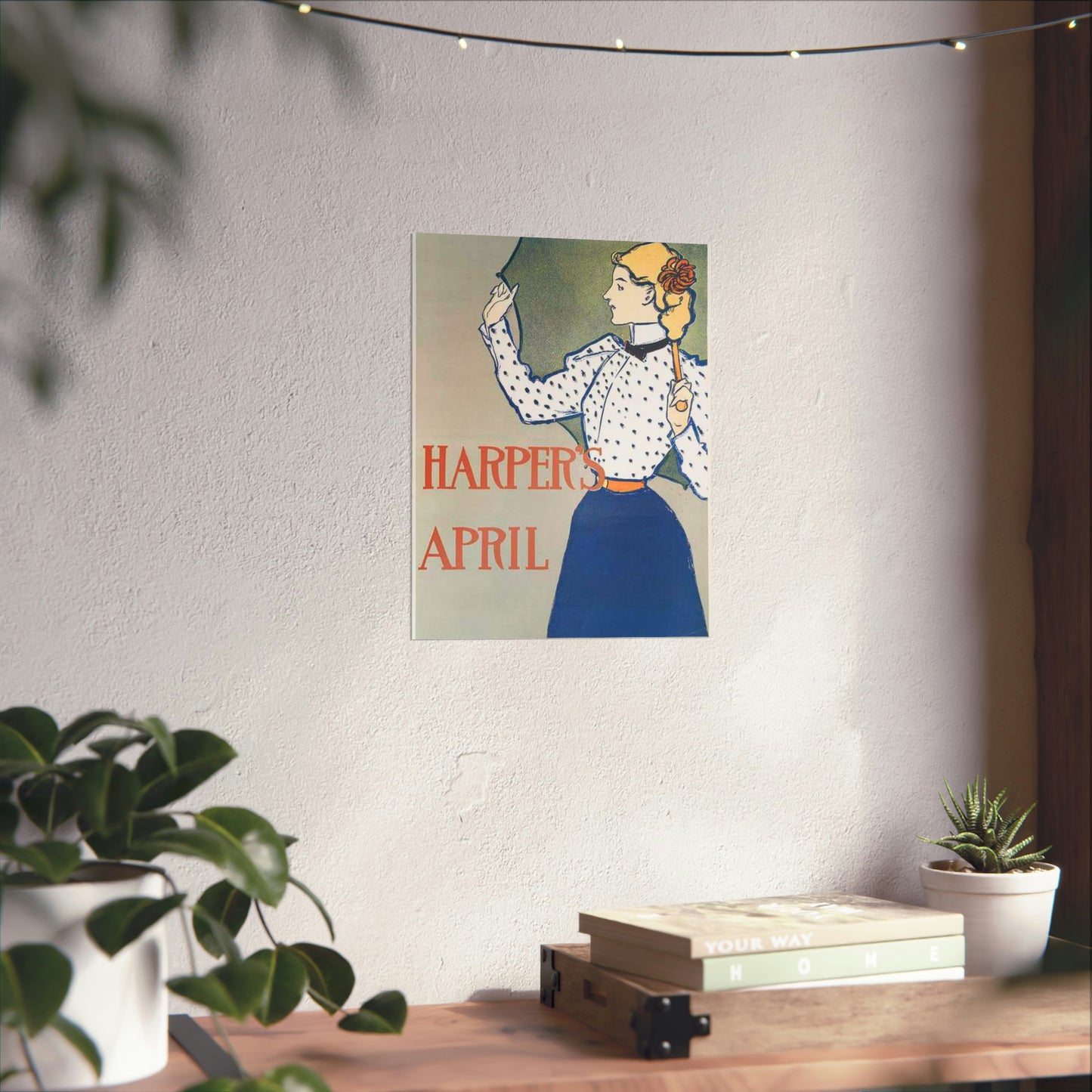 Edward Penfield, Harper's April High Quality Matte Wall Art Poster for Home, Office, Classroom