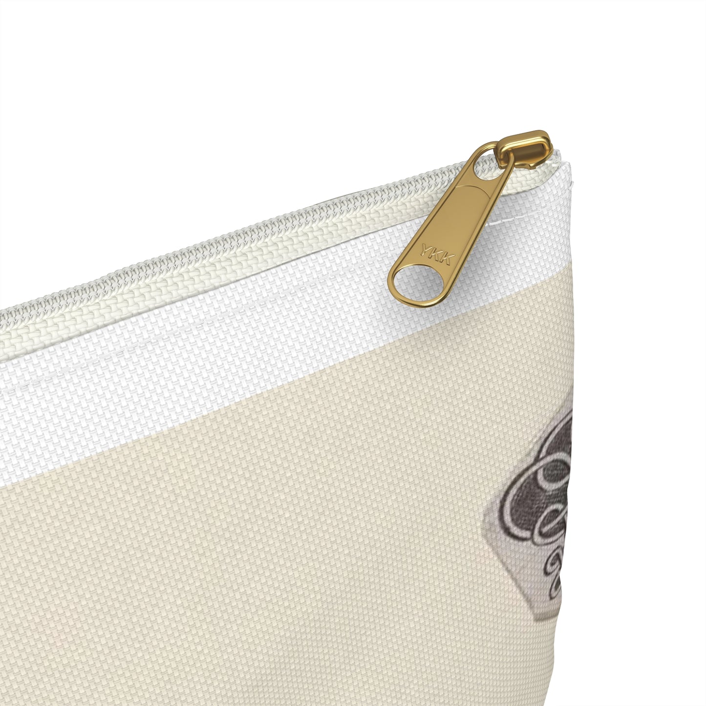 Leonardo da Vinci - Fourth Knot Large Organizer Pouch with Black Zipper