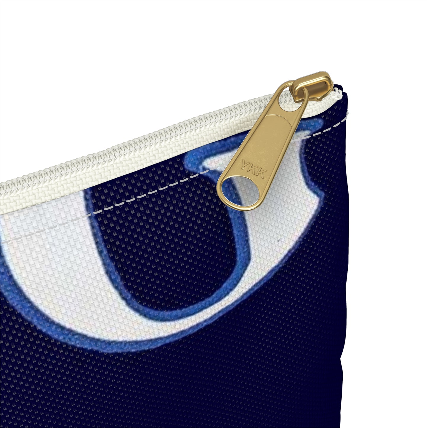 Advertisement Poster: 118aeg - Art Deco public domain image Large Organizer Pouch with Black Zipper