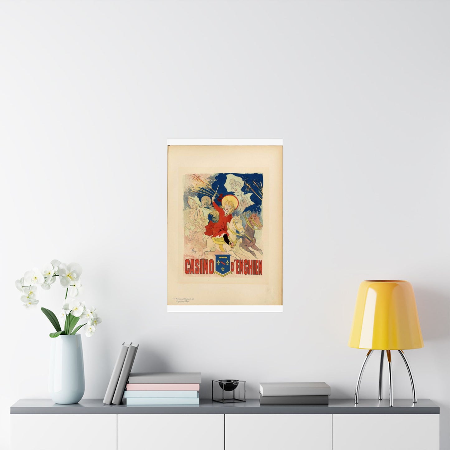 Maîtres de l'affiche V 3 - Pl 129 - Jules Chéret High Quality Matte Wall Art Poster for Home, Office, Classroom