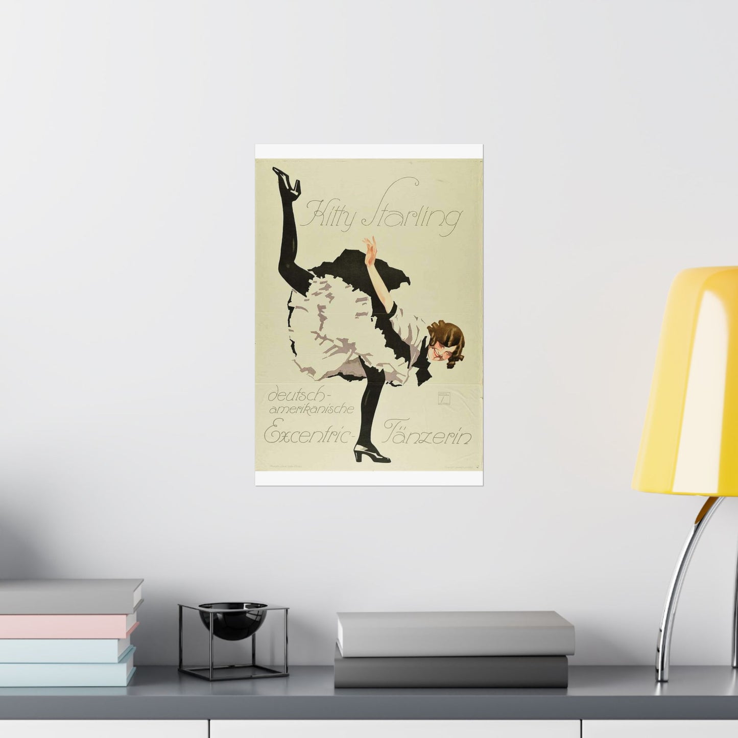 Kitty Starling - deutsch-amerikanische Excentric-Tänzerin, 1914 High Quality Matte Wall Art Poster for Home, Office, Classroom