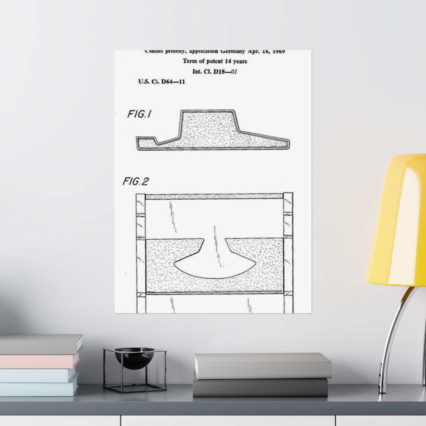 Patent drawing - Olympia-Traveller - . Public domain  image High Quality Matte Wall Art Poster for Home, Office, Classroom