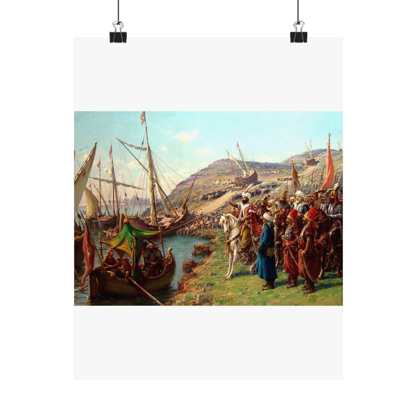 Kusatma Zonaro - Public domain scan / painting High Quality Matte Wall Art Poster for Home, Office, Classroom