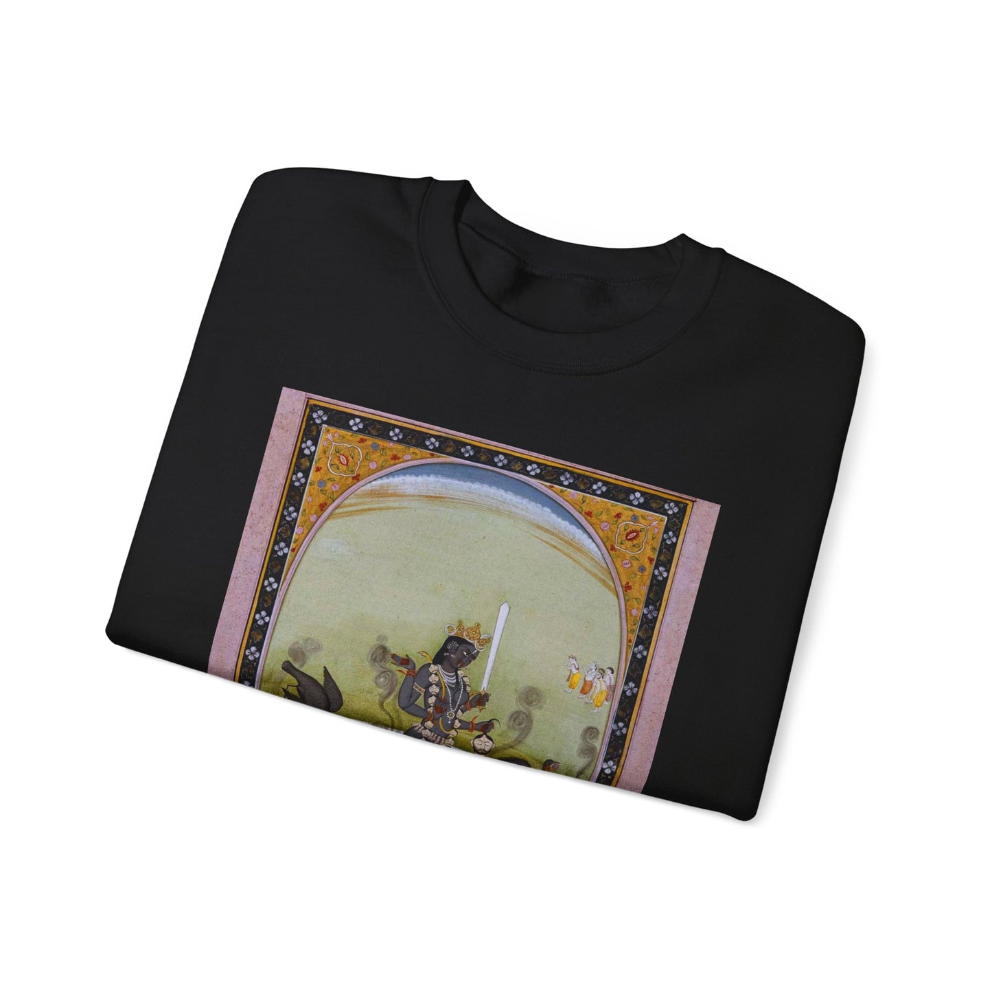 Kali 1800-1825 Kangra. The Walters Art Museum. Black Heavy Blend Adult Crew Neck SweatShirt