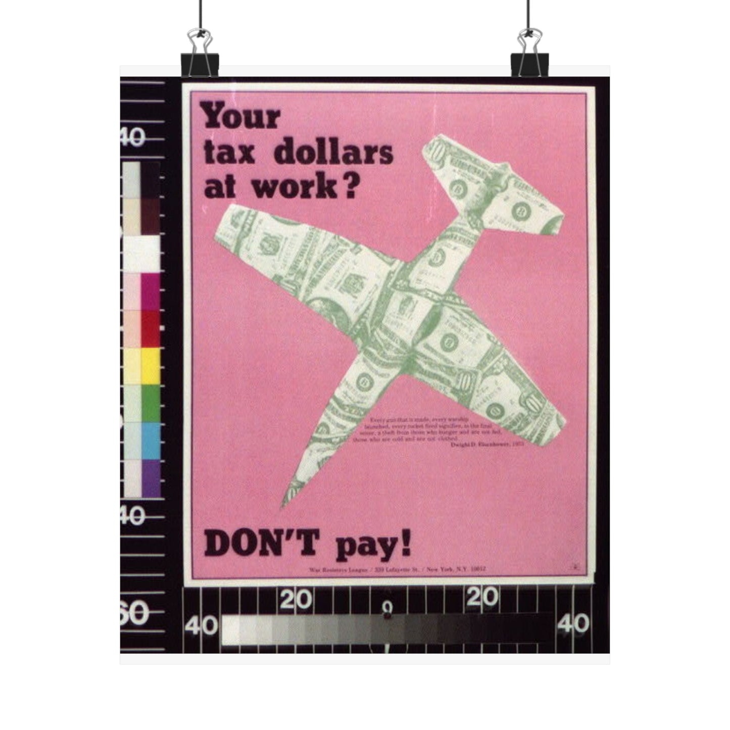 Your tax dollars at work? Don't pay! High Quality Matte Wall Art Poster for Home, Office, Classroom