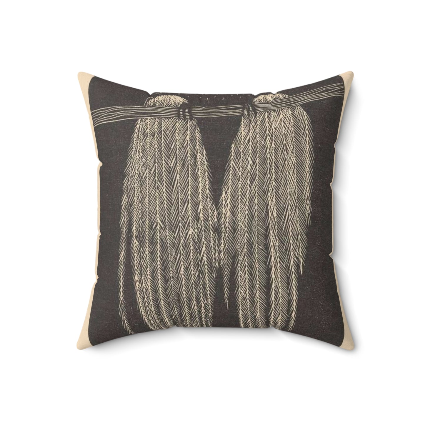 Samuel Jessurun de Mesquita - Paradijsvogel Decorative Accent Square Pillow