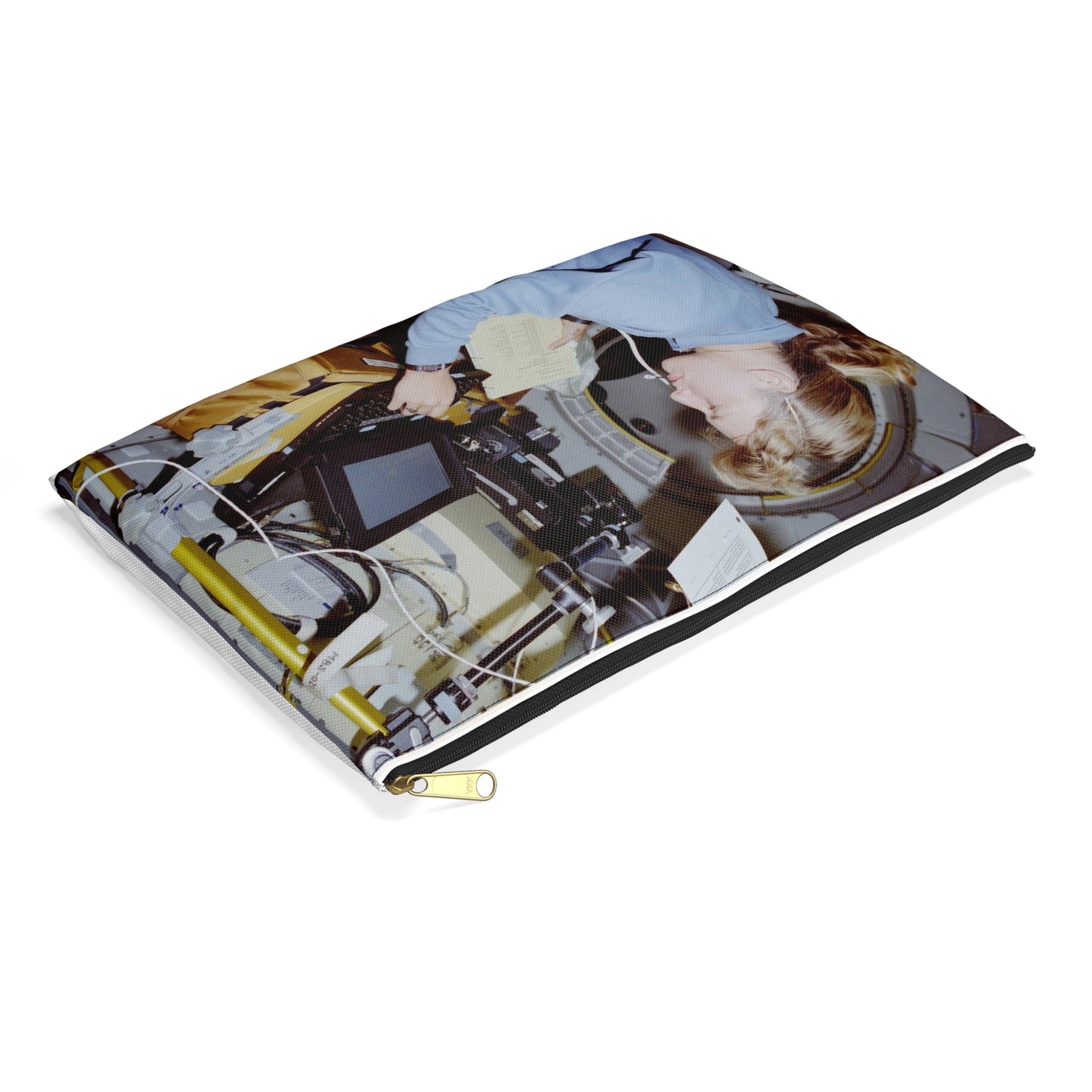 S47-238-020 - STS-047 - Public domain NASA photogrpaph Large Organizer Pouch with Black Zipper