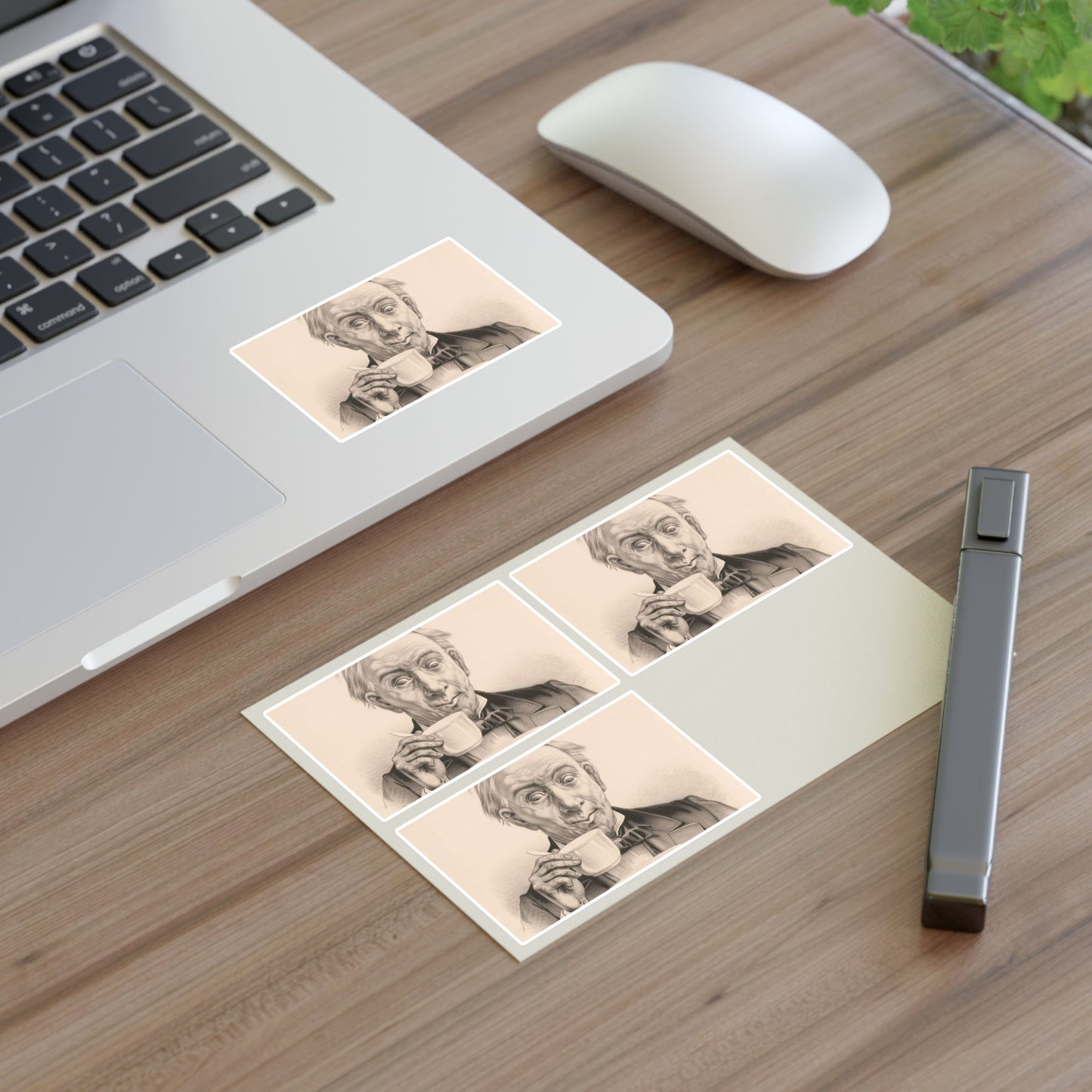 Delicious Coffee! - Print, Library of Congress collection Laminated UV Protective Vinyl Stickers