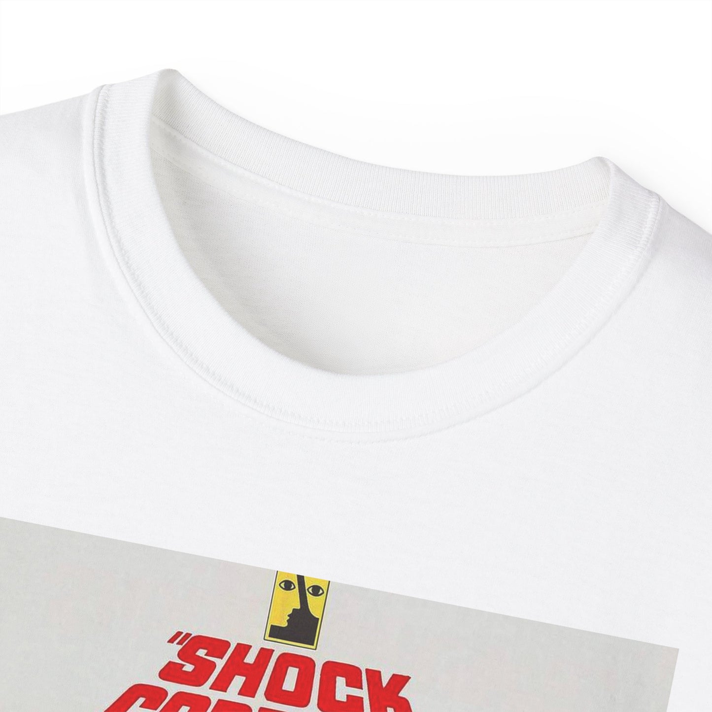 Shock Corridor (1963 poster) - Public domain movie poster White T-Shirt Gildan 2000 Cotton Unisex