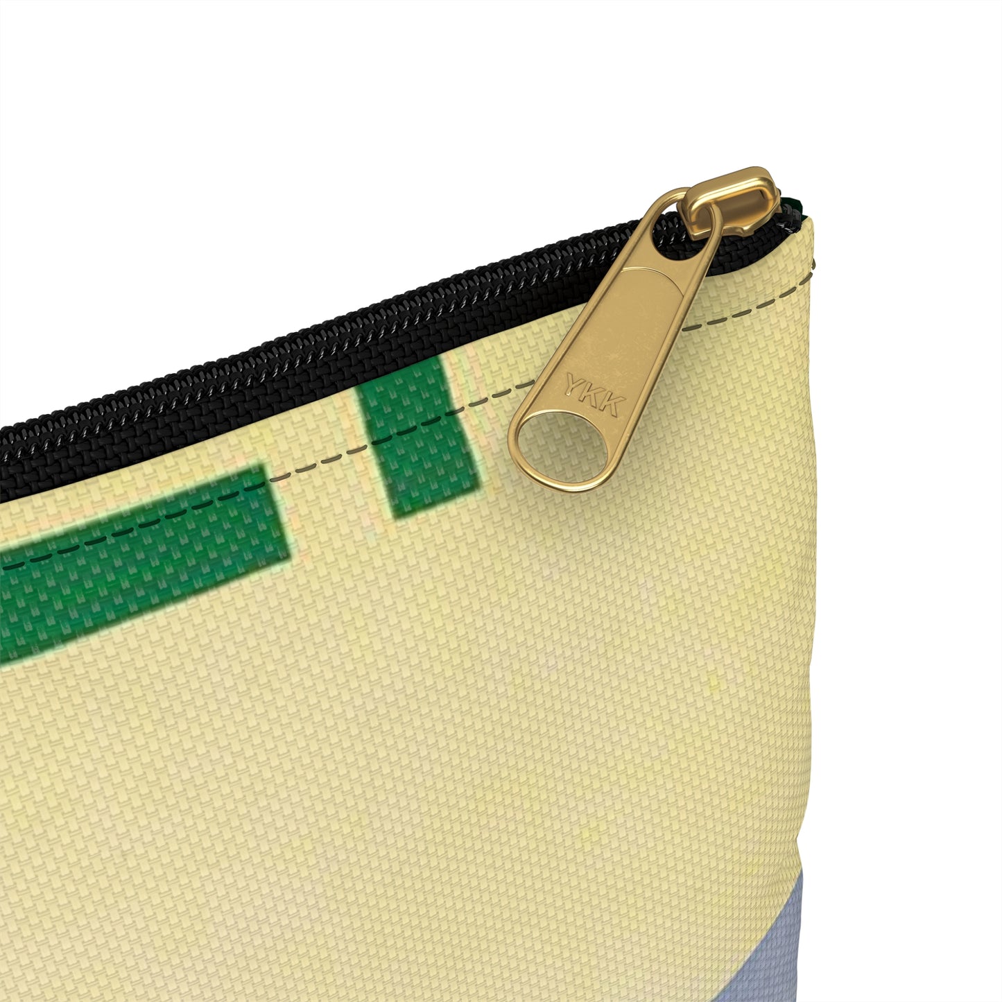 Poster - Golf. Lausanne - Public domain lithograph Large Organizer Pouch with Black Zipper