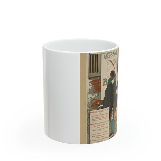 Philadelphia Sunday press. September 29, 1895. Beautiful Novelty Ceramic Coffee Mug 11oz