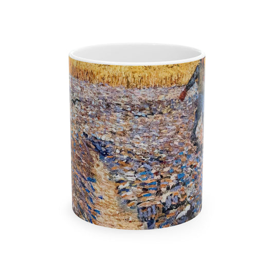 The Sower - My Dream - A painting of a man in a field Beautiful Novelty Ceramic Coffee Mug 11oz