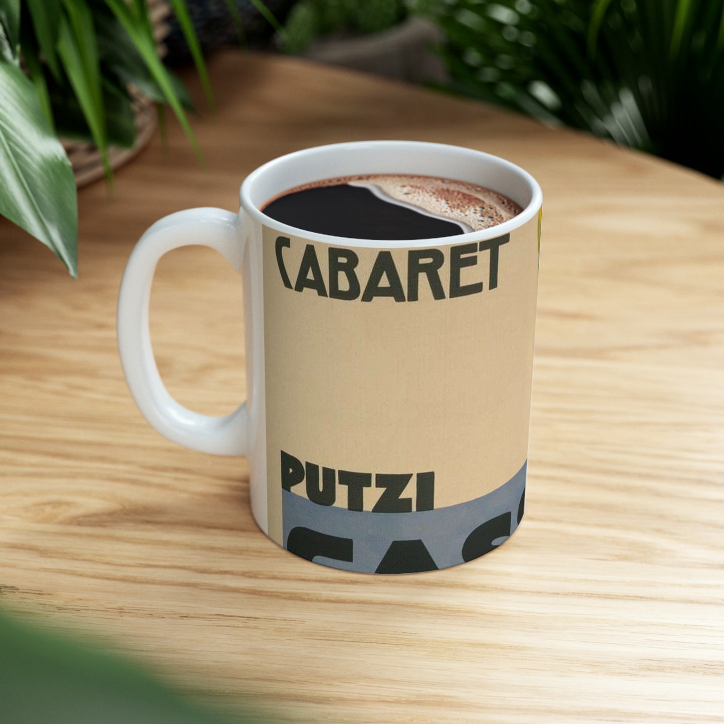 Putzi Cassani - Linden-Cabaret - Jo Steiner, 1913 Beautiful Novelty Ceramic Coffee Mug 11oz