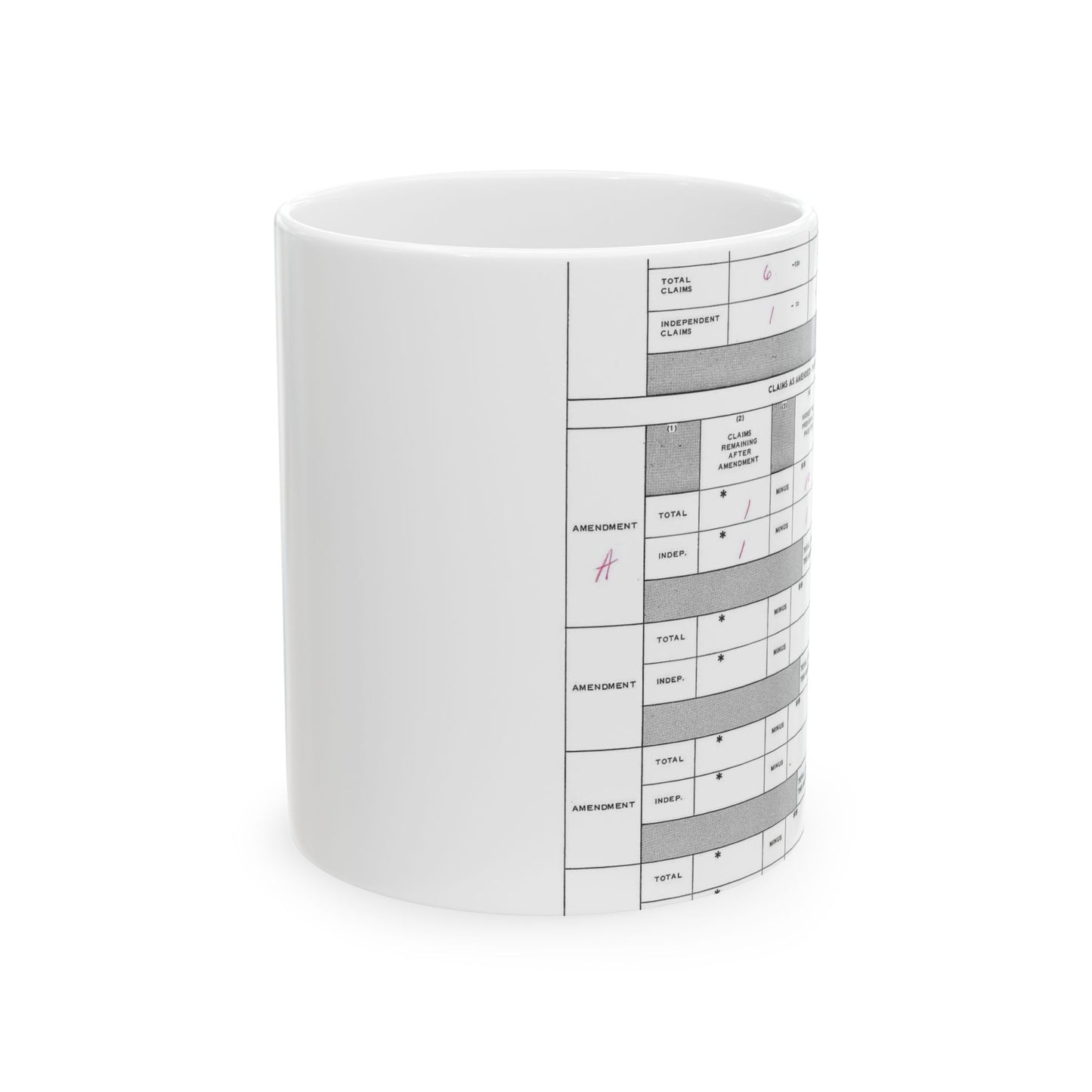 Patent Case File No. 3,381,385, Universal Joint Gauge, Inventor- Donald F. Wilber. - DPLA - d206fbfd9c5eea8802a5533c46232f2b (page 40) Beautiful Novelty Ceramic Coffee Mug 11oz