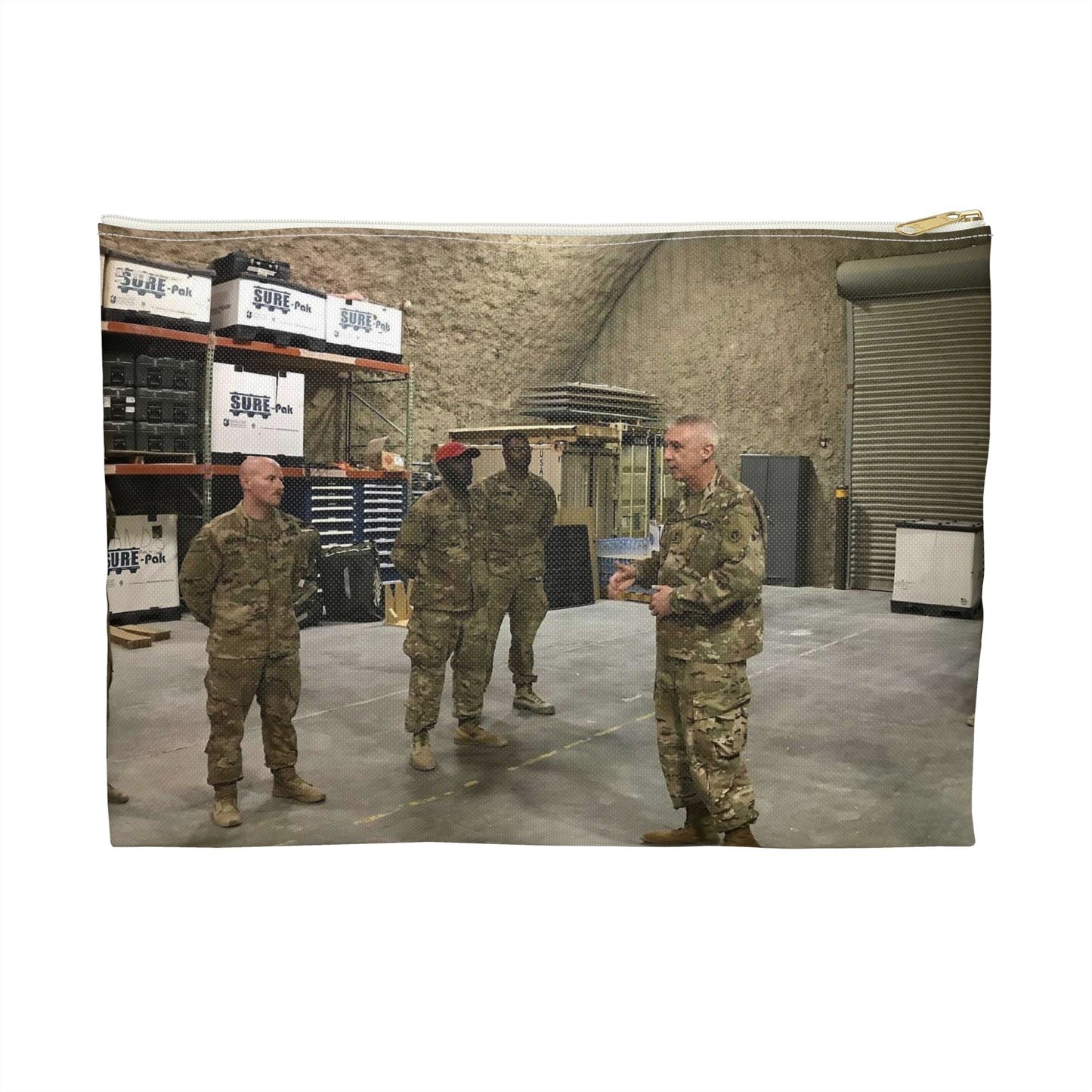 Maj. Gen. John P. Sullivan, commanding general of the Large Organizer Pouch with Black Zipper
