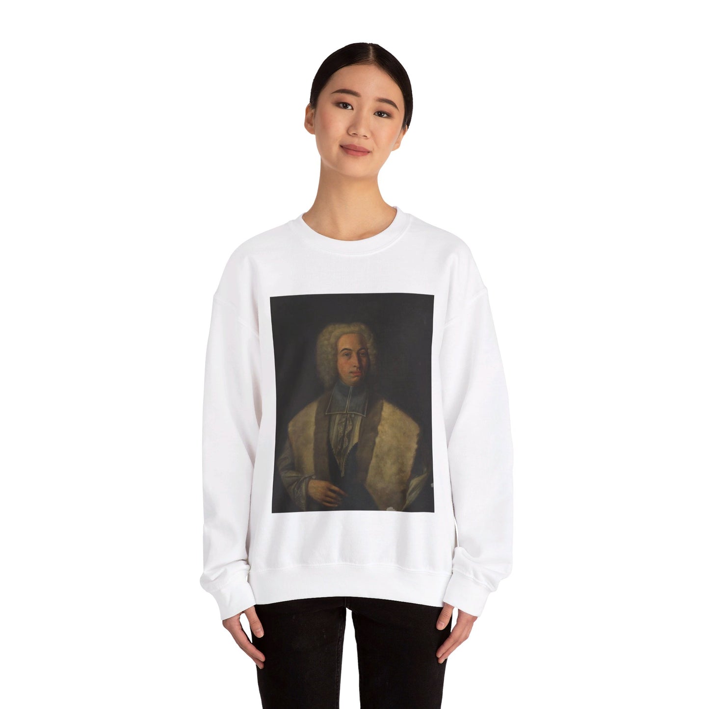 Ph. Engelhard - Portret van Arnold Schuil van Walhorn jr. - 1000997 - Bonnefanten Museum White Heavy Blend Adult Crew Neck SweatShirt