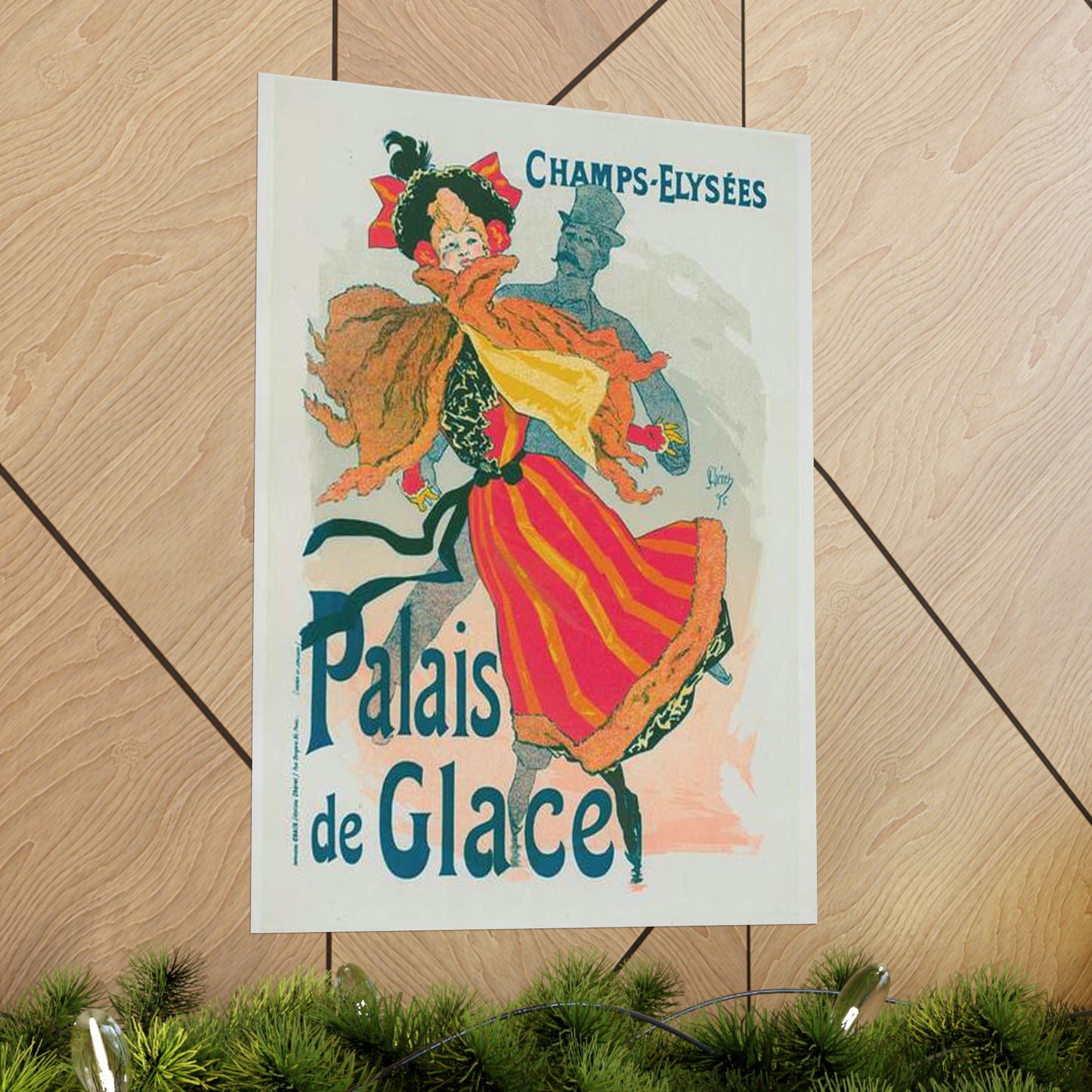 Nouvelle affiche pour le "Palais de Glace". High Quality Matte Wall Art Poster for Home, Office, Classroom