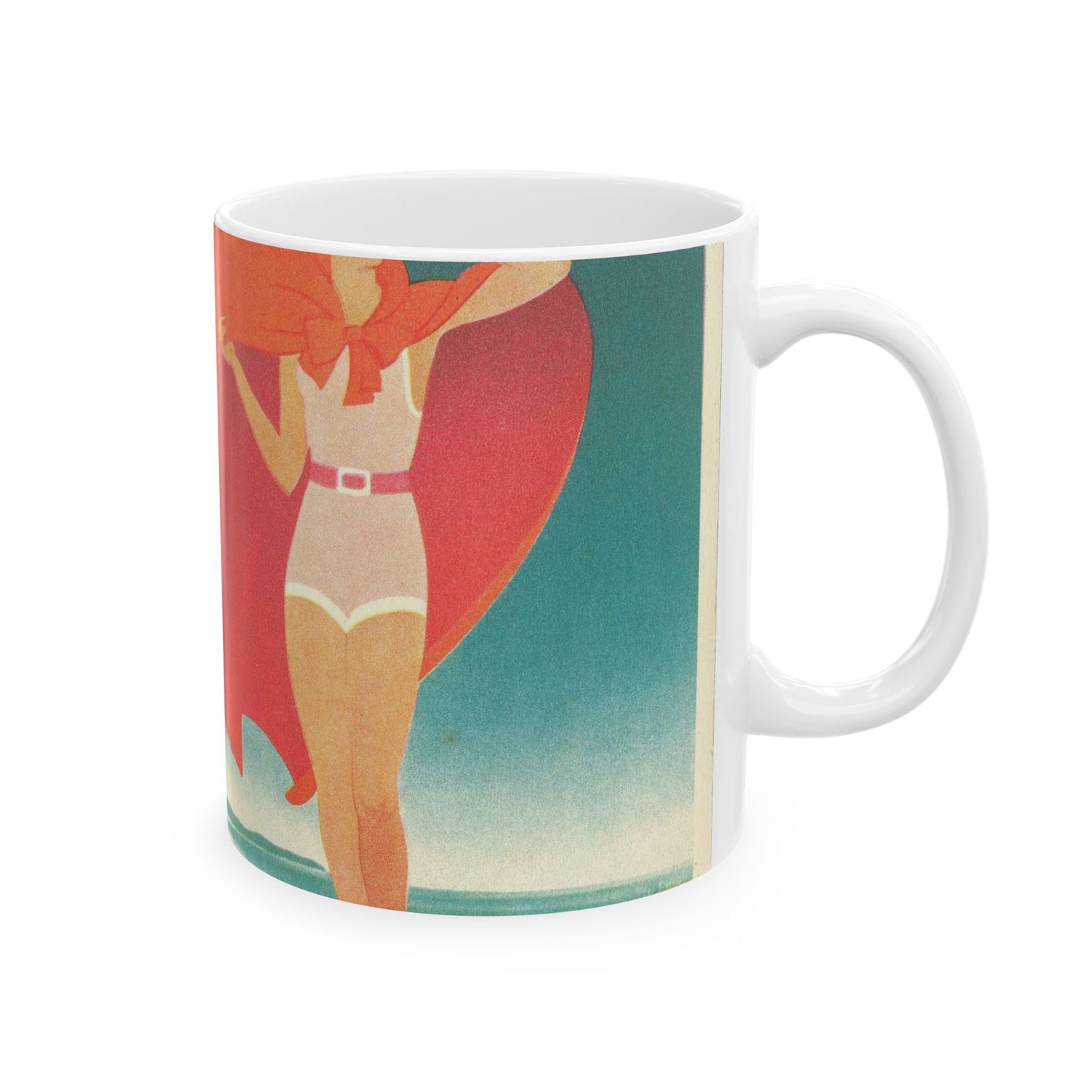 Jupp Wiertz - Zoppot, das Weltbad an der Ostsee Beautiful Novelty Ceramic Coffee Mug 11oz