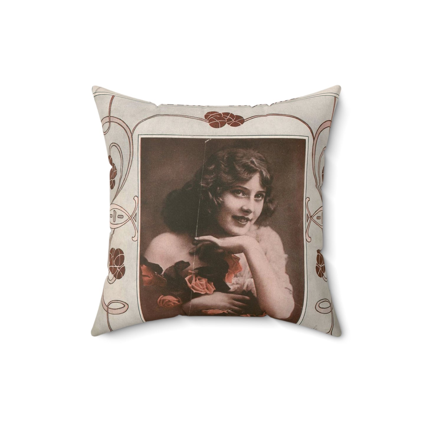 My own Marie - Public domain American sheet music Decorative Accent Square Pillow