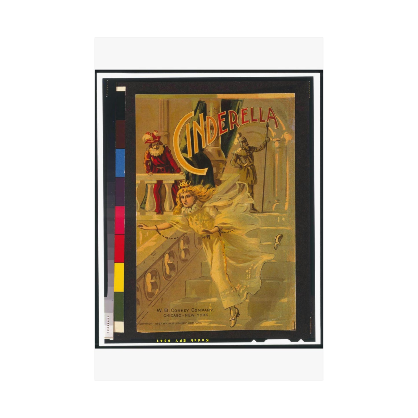 Cinderella / /W.B. Conkey Company, Chicago-New York. High Quality Matte Wall Art Poster for Home, Office, Classroom