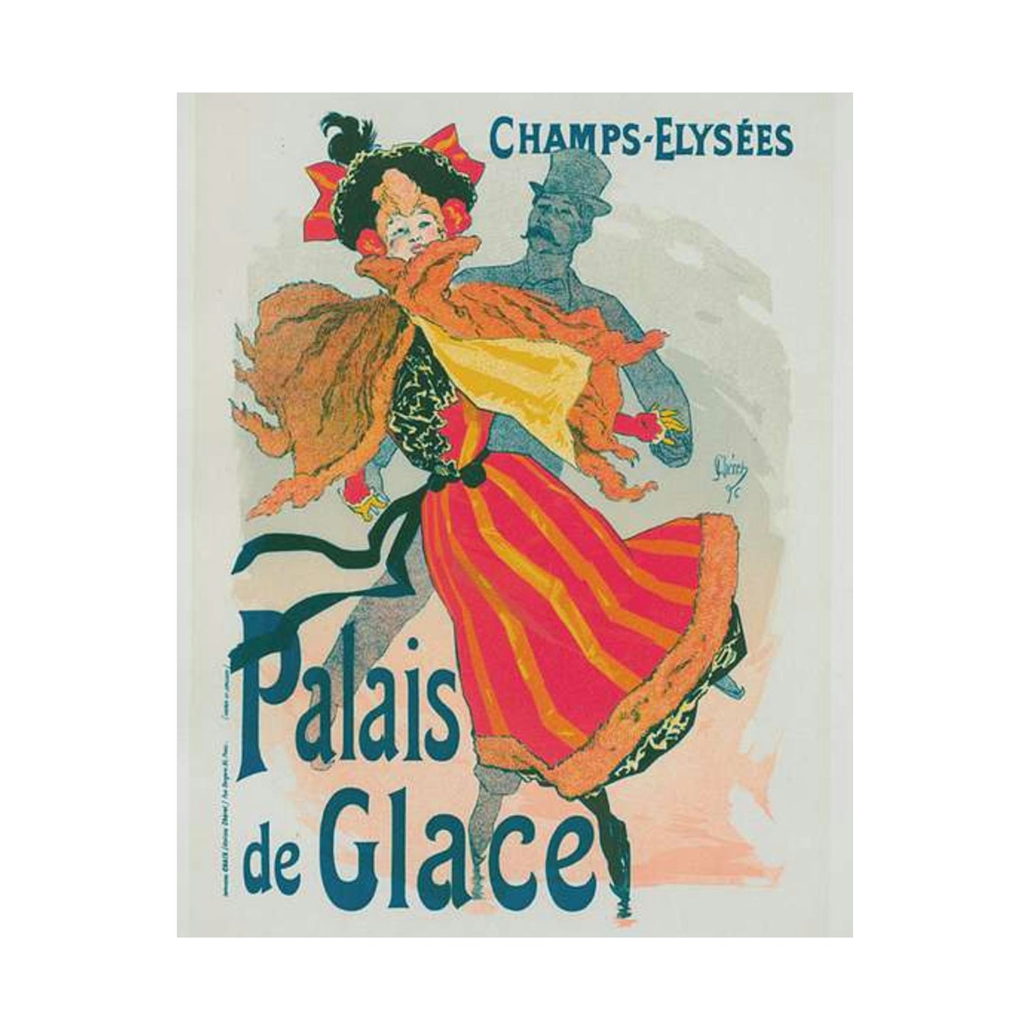 Nouvelle affiche pour le "Palais de Glace". High Quality Matte Wall Art Poster for Home, Office, Classroom