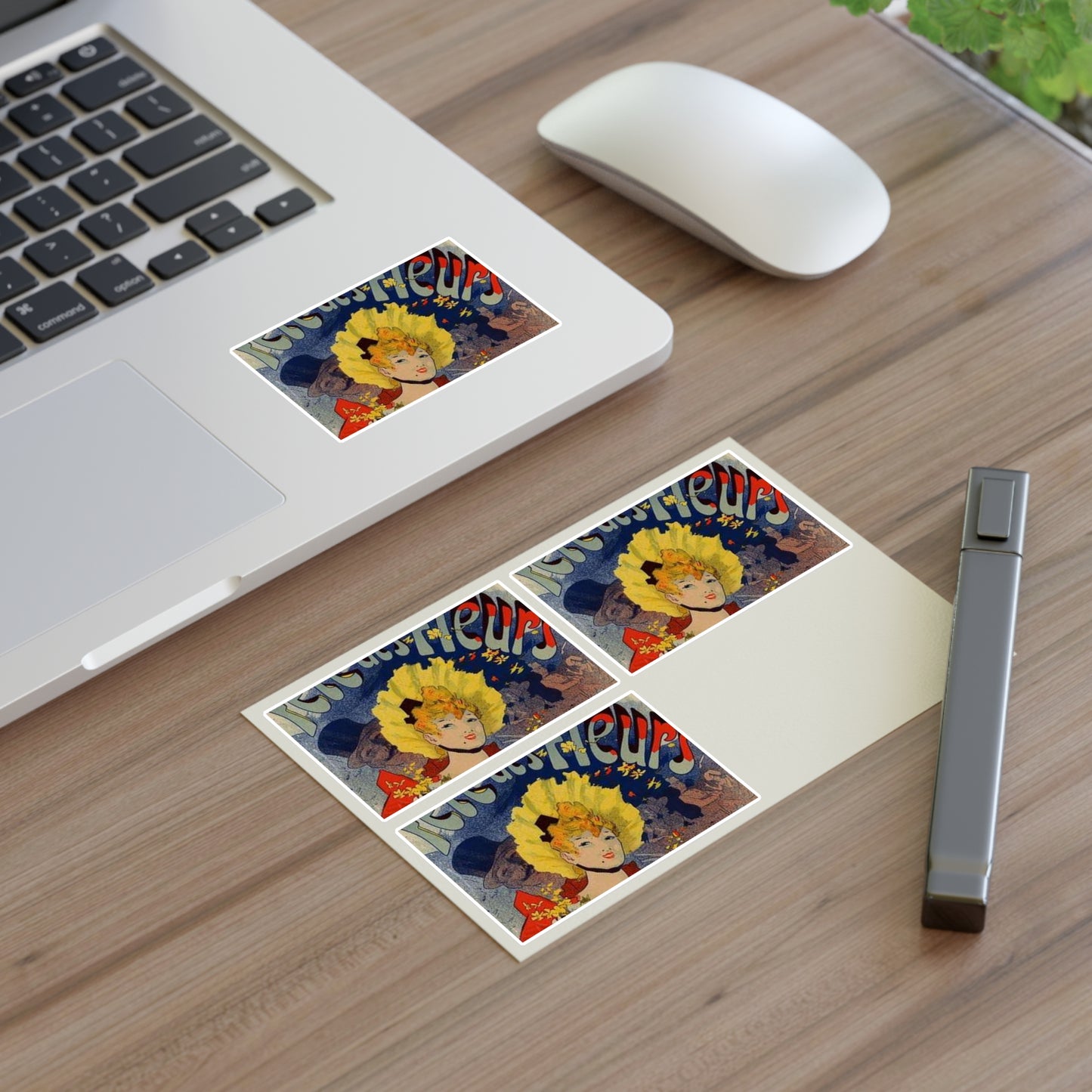 Affiche pour la "Fête des Fleurs de Bagnères-de-Luchon". Laminated UV Protective Vinyl Stickers