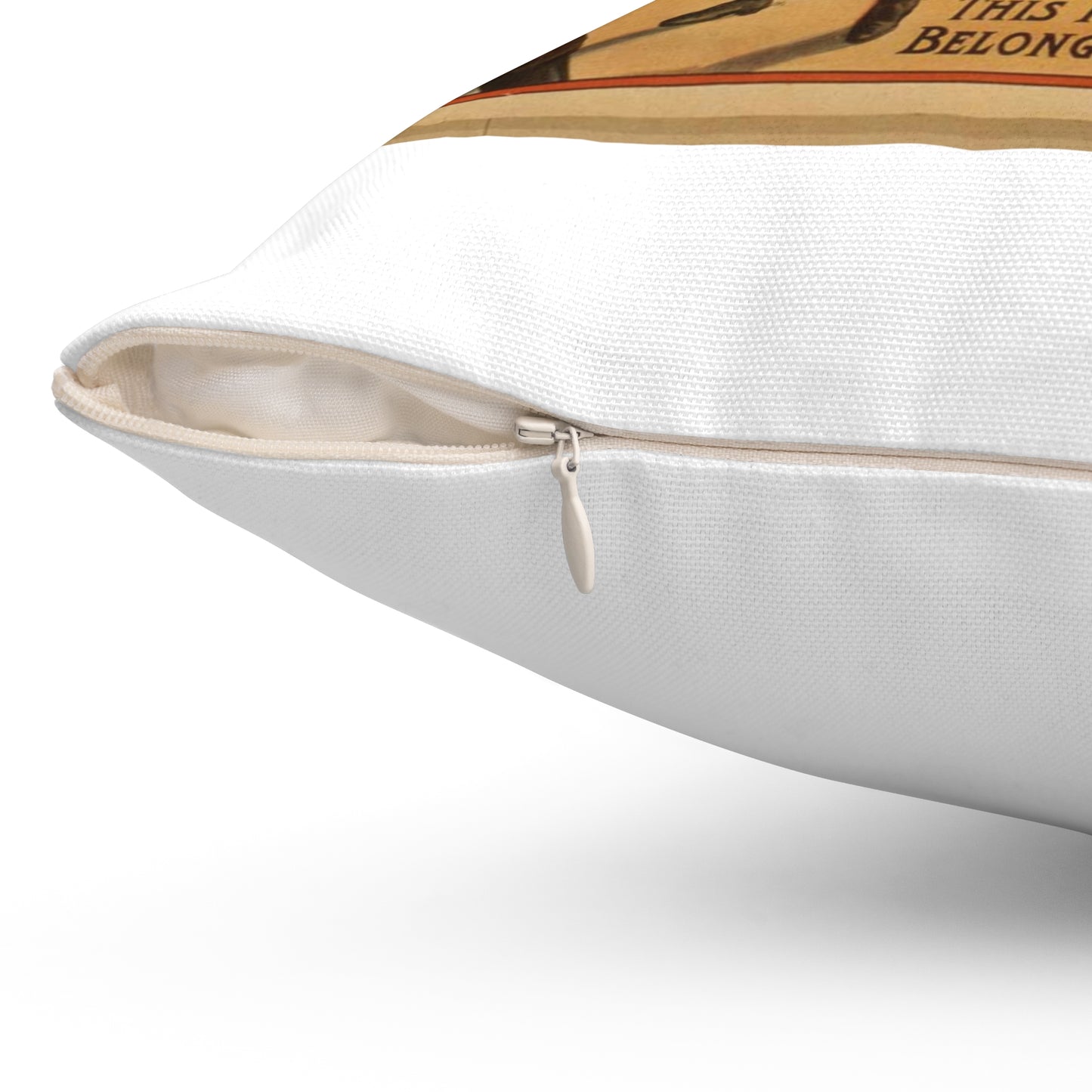 W.I. Swain's western spectacular production, Jesse James Decorative Accent Square Pillow