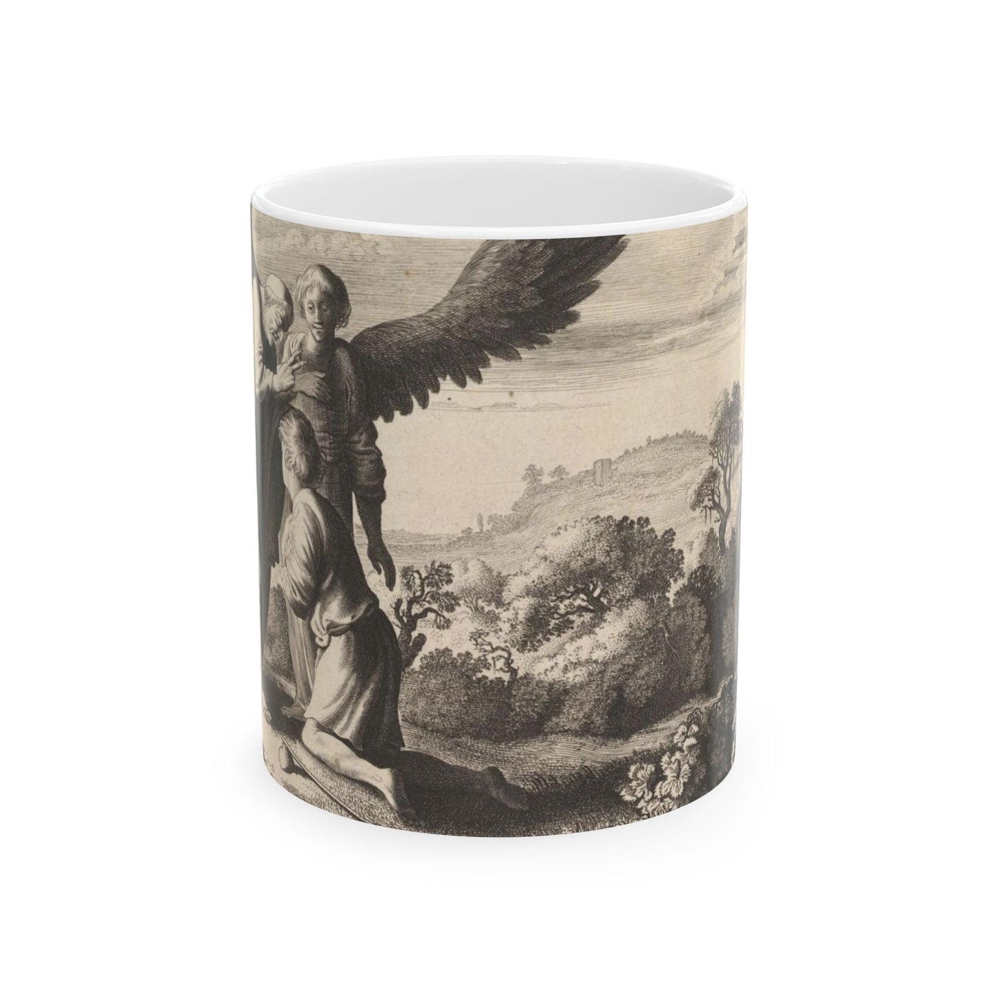 Tobias Blessed by Blind Tobit, from The Story of Tobias Beautiful Novelty Ceramic Coffee Mug 11oz