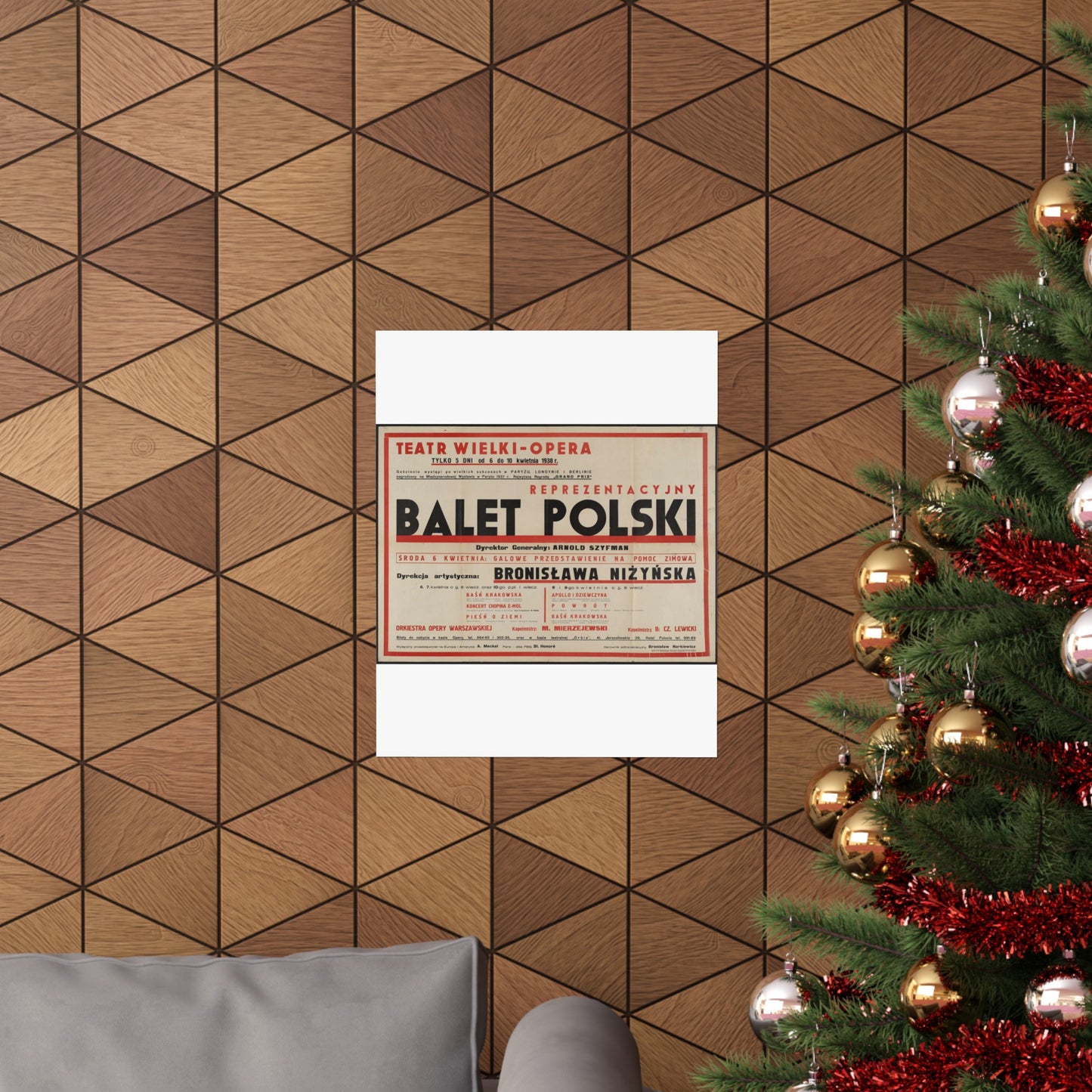 Balet Polski [2] High Quality Matte Wall Art Poster for Home, Office, Classroom